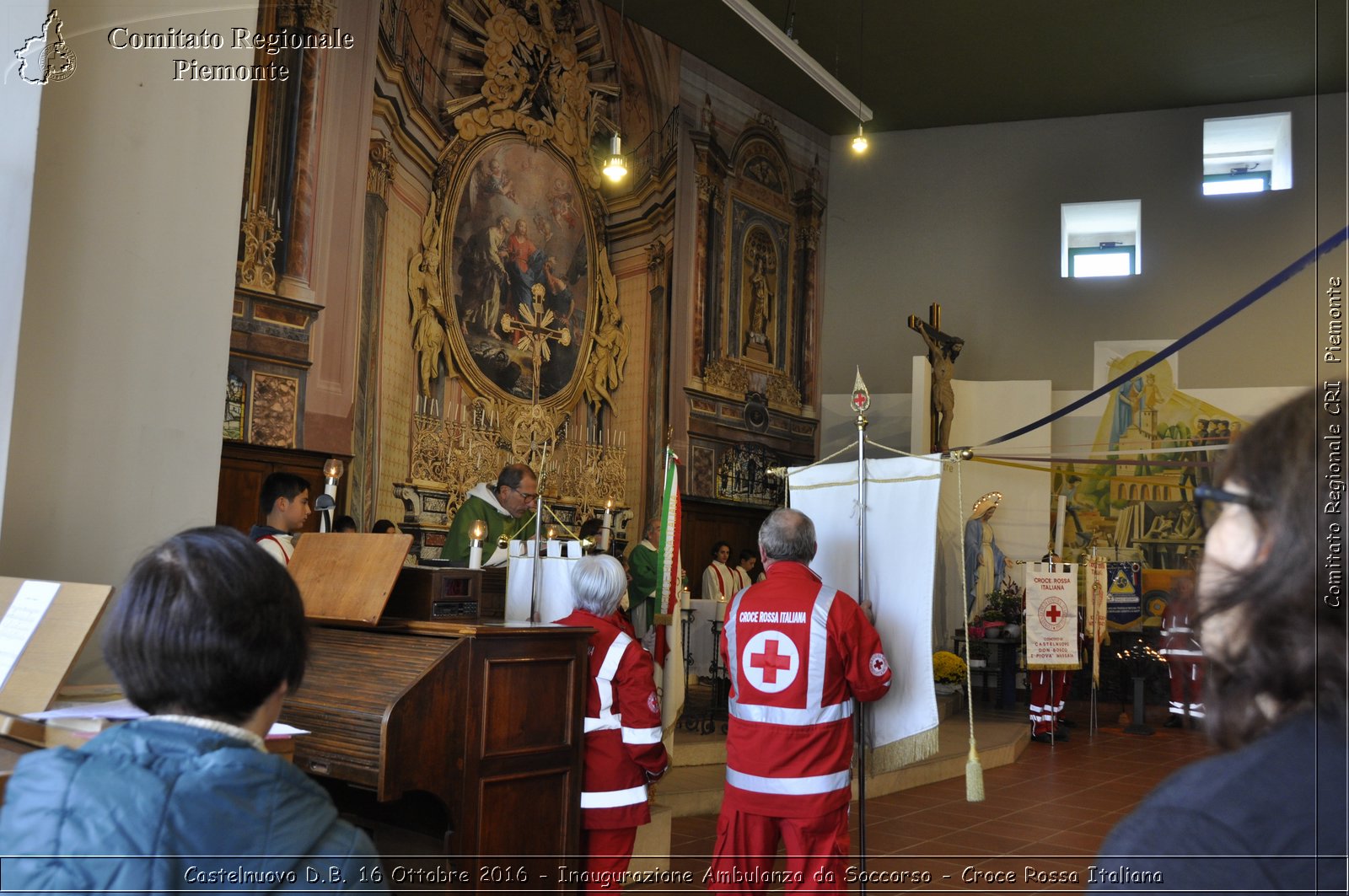 Castelnuovo D.B. 16 Ottobre 2016 - Inaugurazione Ambulanza da Soccorso - Croce Rossa Italiana- Comitato Regionale del Piemonte