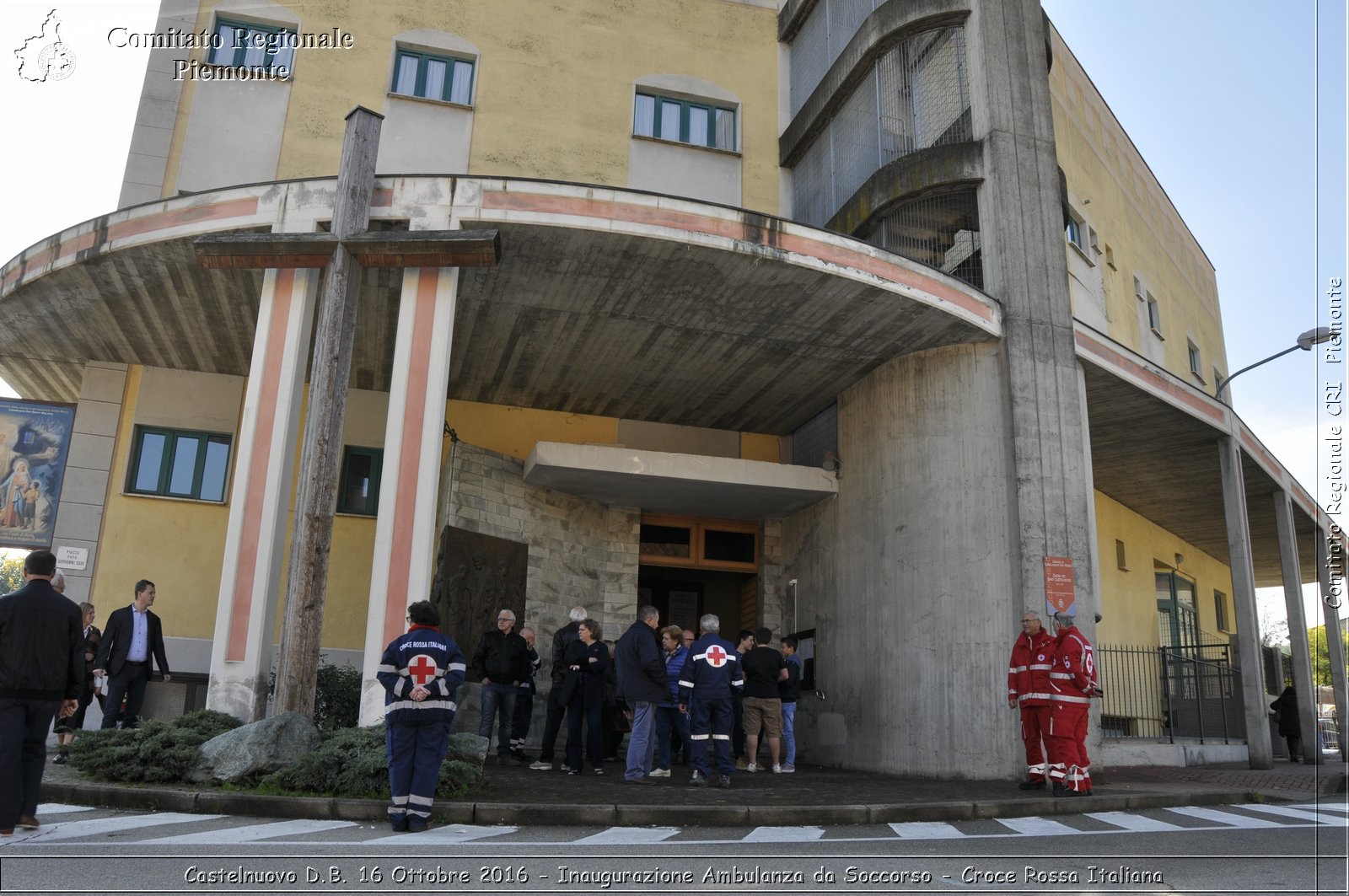 Castelnuovo D.B. 16 Ottobre 2016 - Inaugurazione Ambulanza da Soccorso - Croce Rossa Italiana- Comitato Regionale del Piemonte