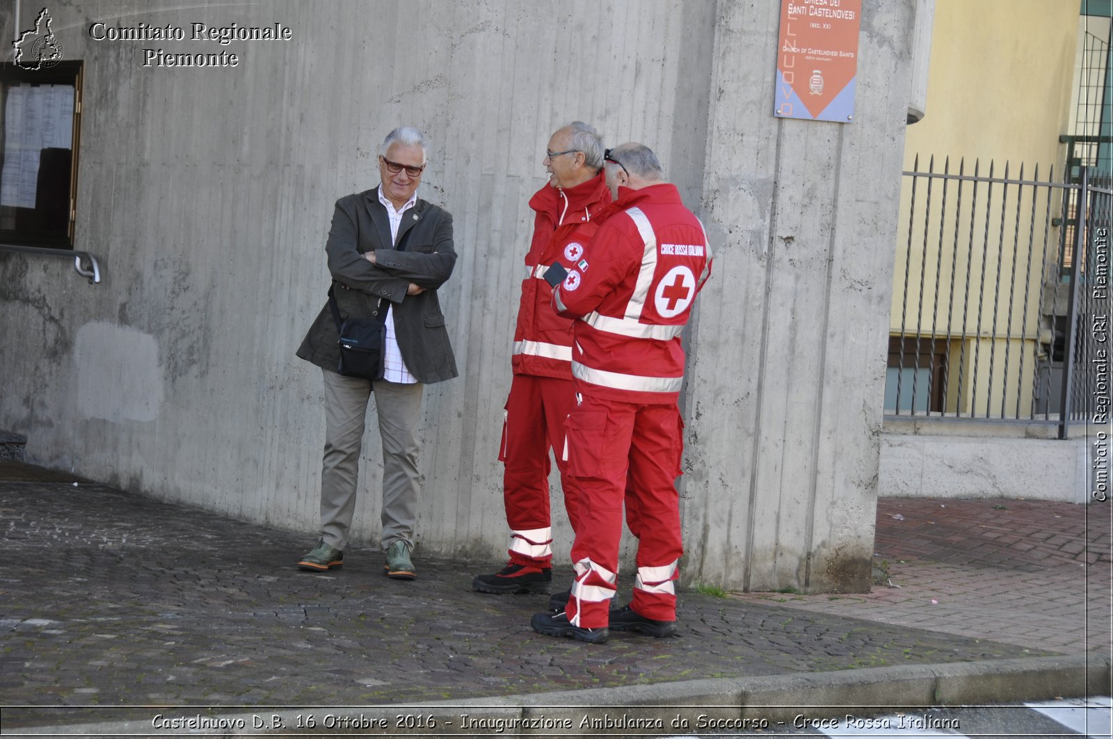 Castelnuovo D.B. 16 Ottobre 2016 - Inaugurazione Ambulanza da Soccorso - Croce Rossa Italiana- Comitato Regionale del Piemonte