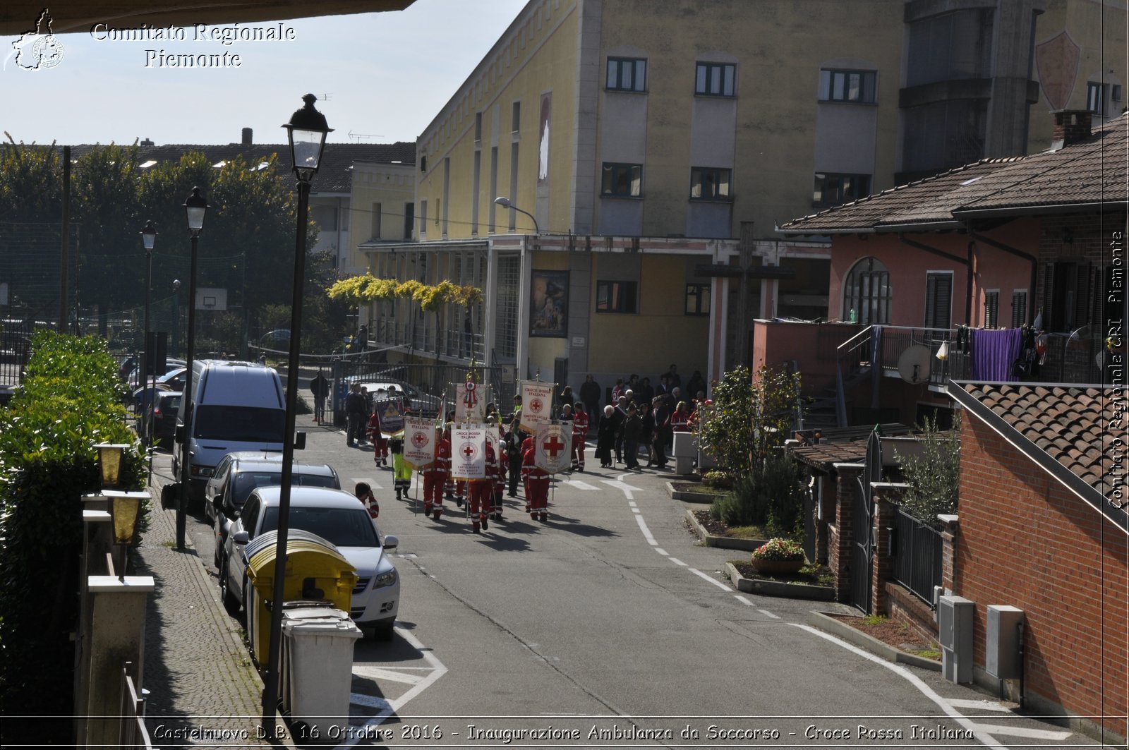 Castelnuovo D.B. 16 Ottobre 2016 - Inaugurazione Ambulanza da Soccorso - Croce Rossa Italiana- Comitato Regionale del Piemonte