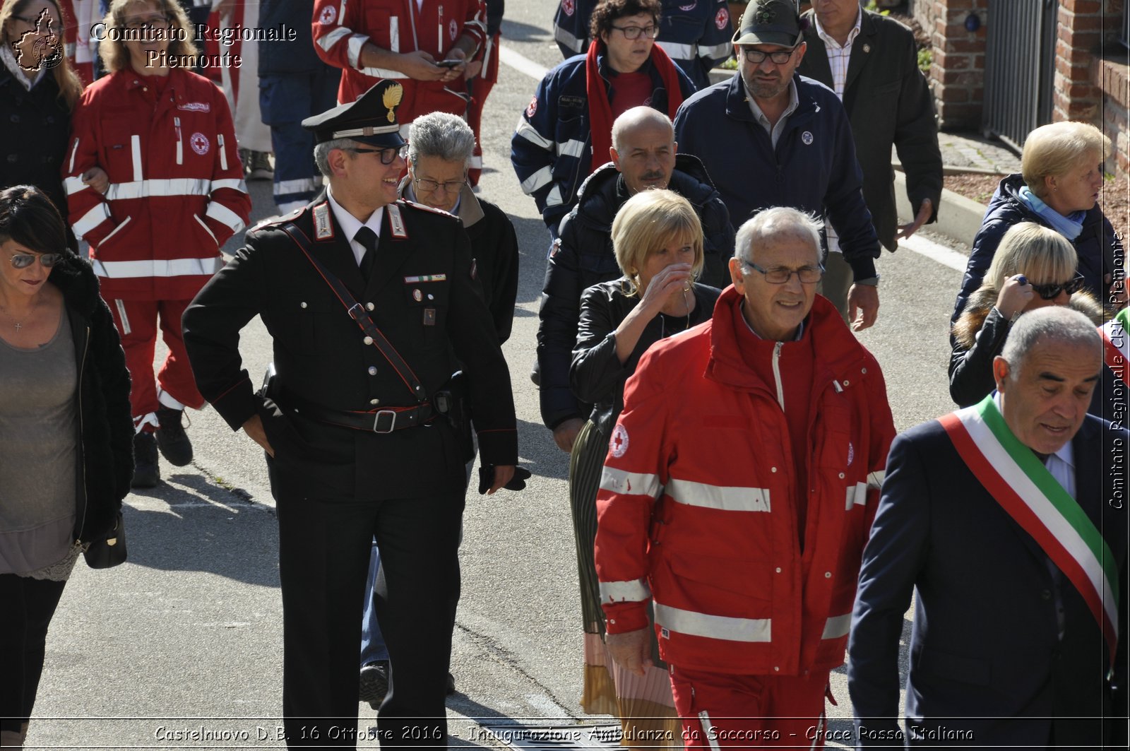 Castelnuovo D.B. 16 Ottobre 2016 - Inaugurazione Ambulanza da Soccorso - Croce Rossa Italiana- Comitato Regionale del Piemonte