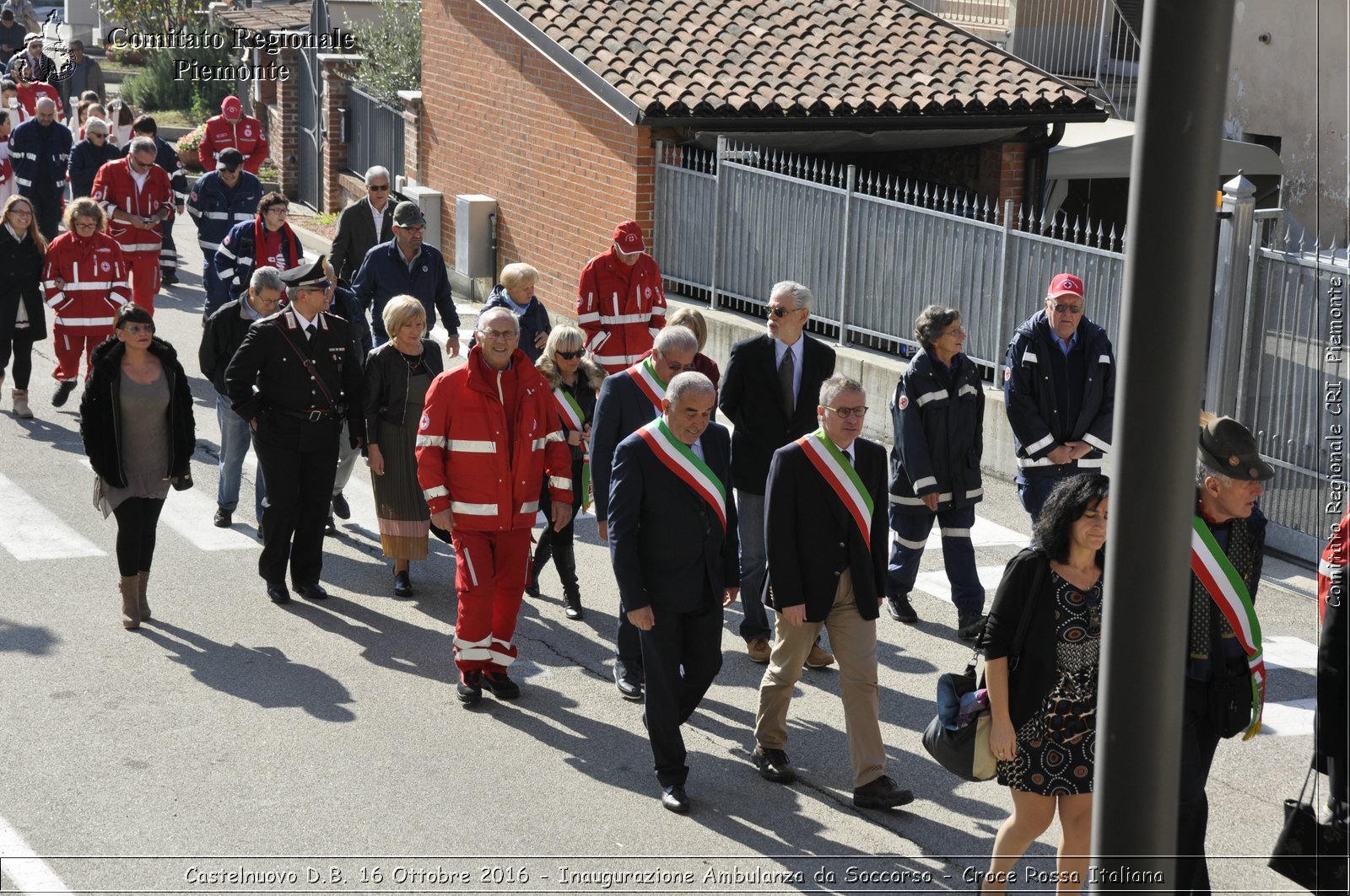 Castelnuovo D.B. 16 Ottobre 2016 - Inaugurazione Ambulanza da Soccorso - Croce Rossa Italiana- Comitato Regionale del Piemonte