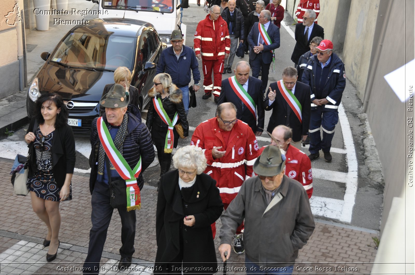 Castelnuovo D.B. 16 Ottobre 2016 - Inaugurazione Ambulanza da Soccorso - Croce Rossa Italiana- Comitato Regionale del Piemonte