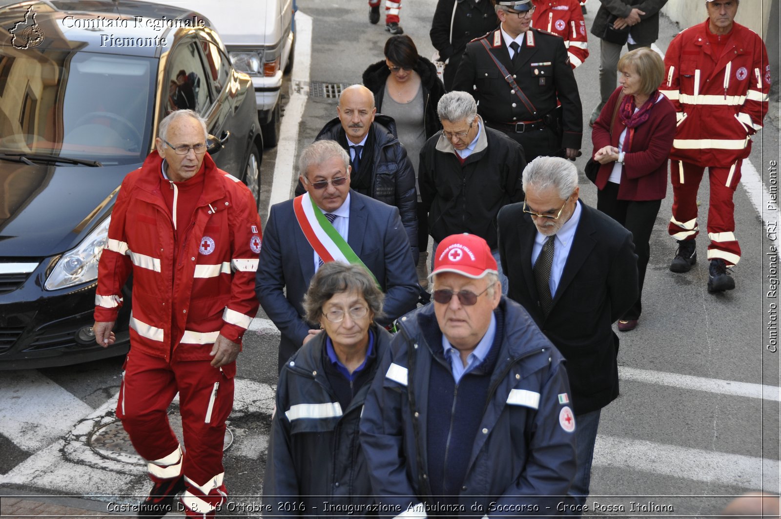 Castelnuovo D.B. 16 Ottobre 2016 - Inaugurazione Ambulanza da Soccorso - Croce Rossa Italiana- Comitato Regionale del Piemonte