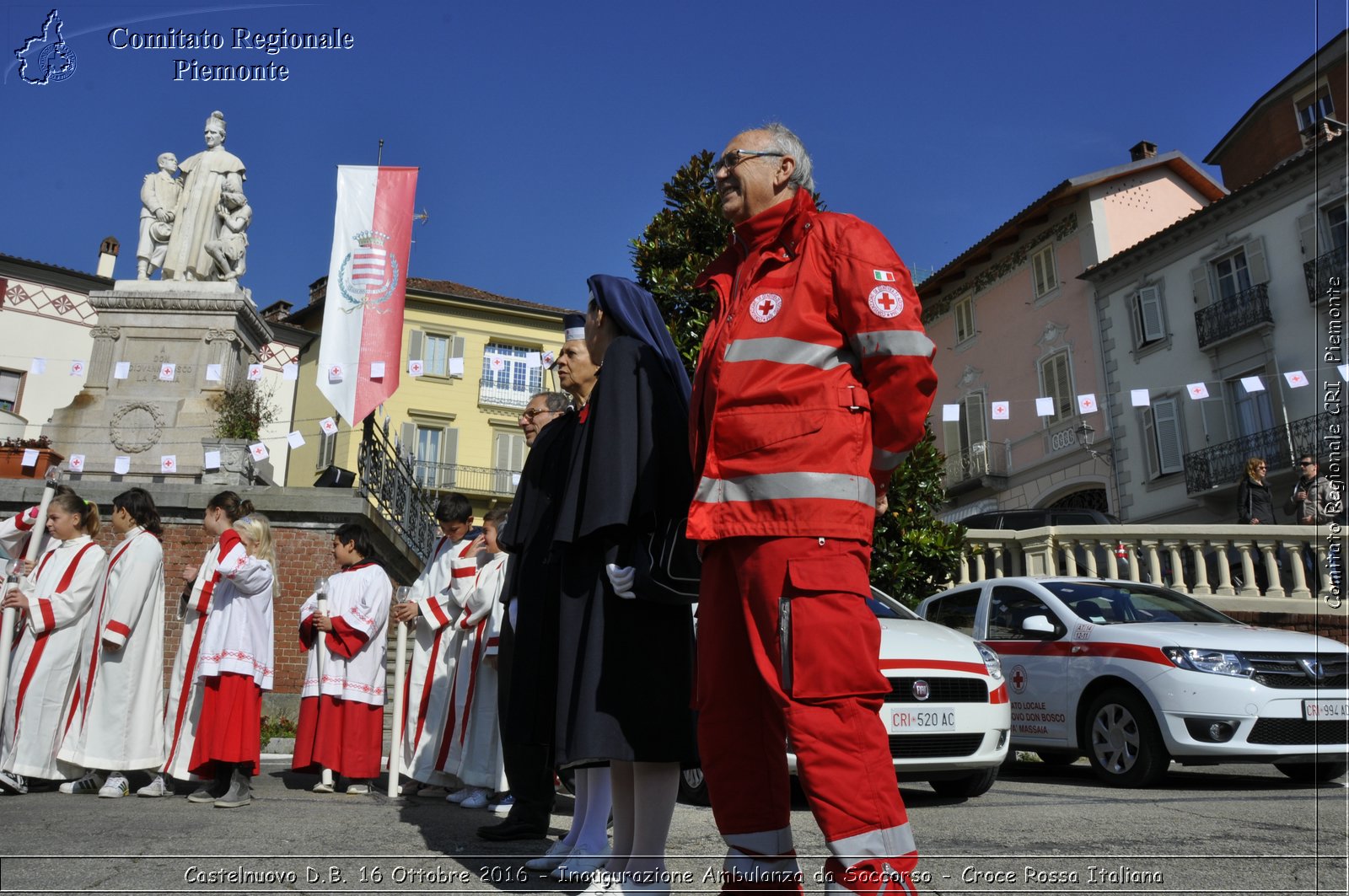 Castelnuovo D.B. 16 Ottobre 2016 - Inaugurazione Ambulanza da Soccorso - Croce Rossa Italiana- Comitato Regionale del Piemonte