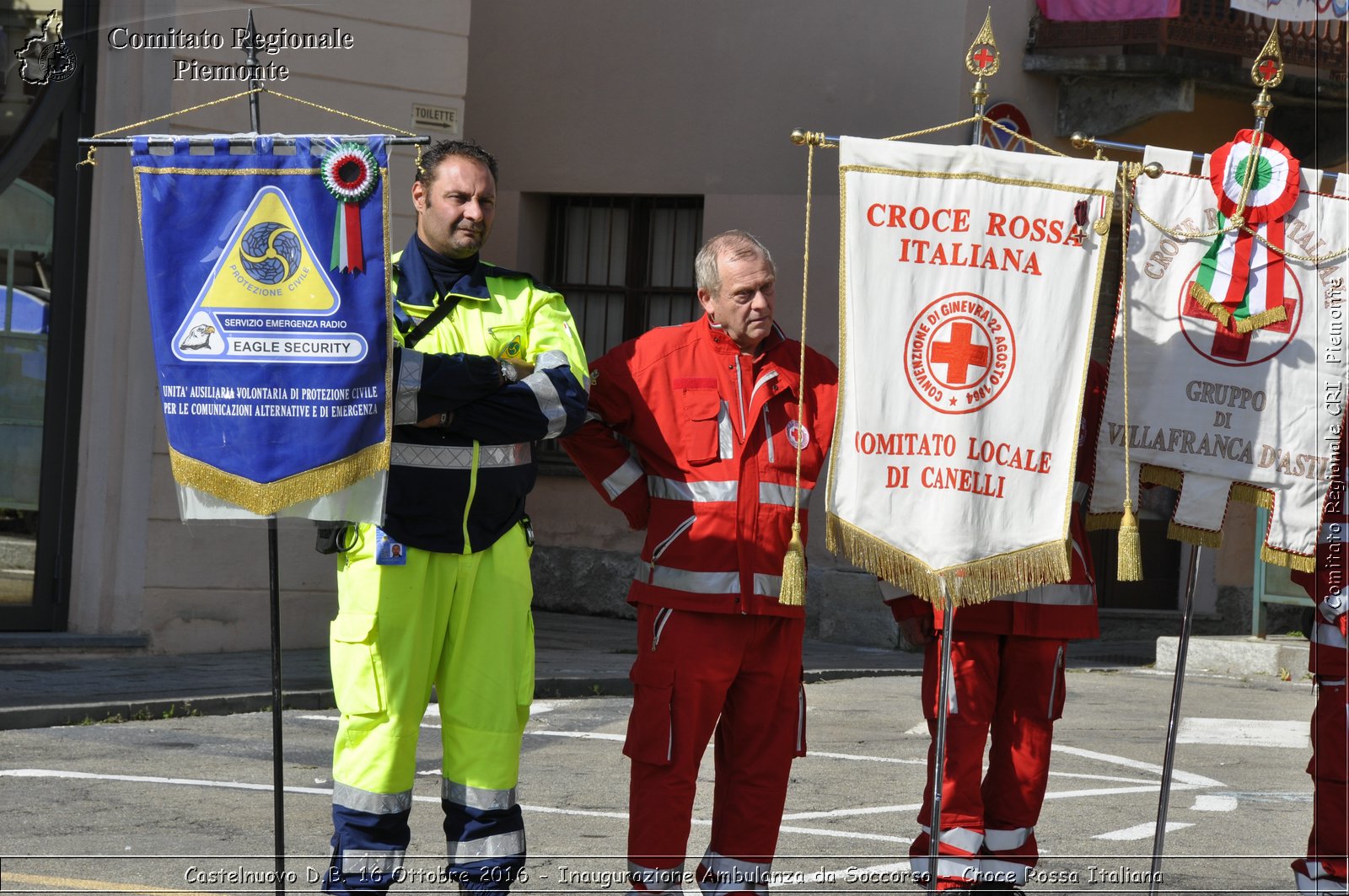 Castelnuovo D.B. 16 Ottobre 2016 - Inaugurazione Ambulanza da Soccorso - Croce Rossa Italiana- Comitato Regionale del Piemonte