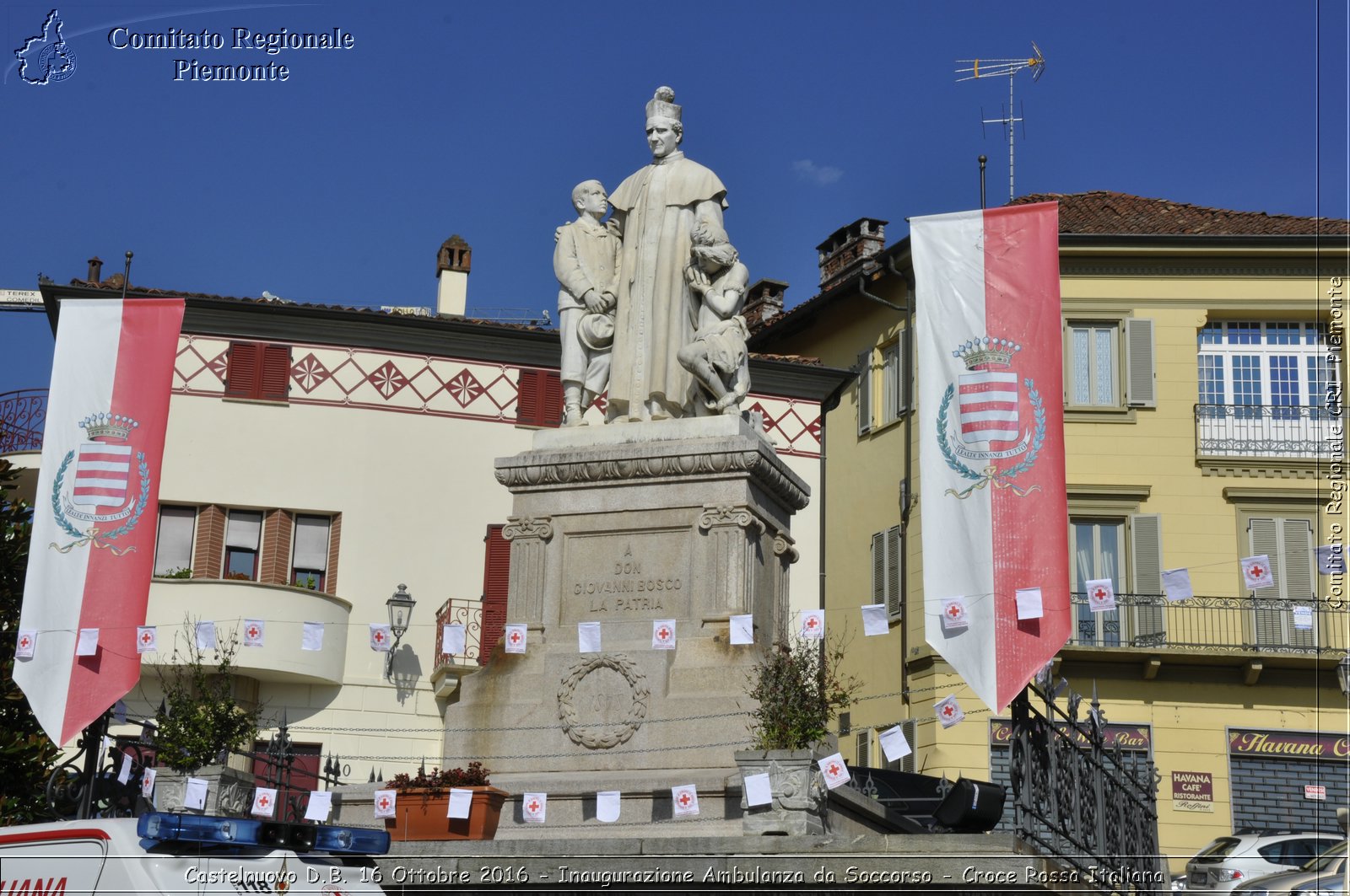 Castelnuovo D.B. 16 Ottobre 2016 - Inaugurazione Ambulanza da Soccorso - Croce Rossa Italiana- Comitato Regionale del Piemonte