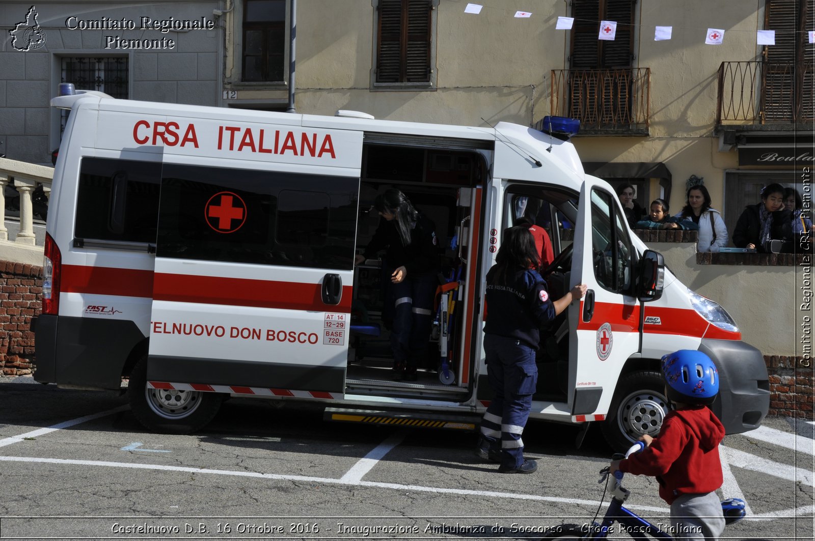 Castelnuovo D.B. 16 Ottobre 2016 - Inaugurazione Ambulanza da Soccorso - Croce Rossa Italiana- Comitato Regionale del Piemonte