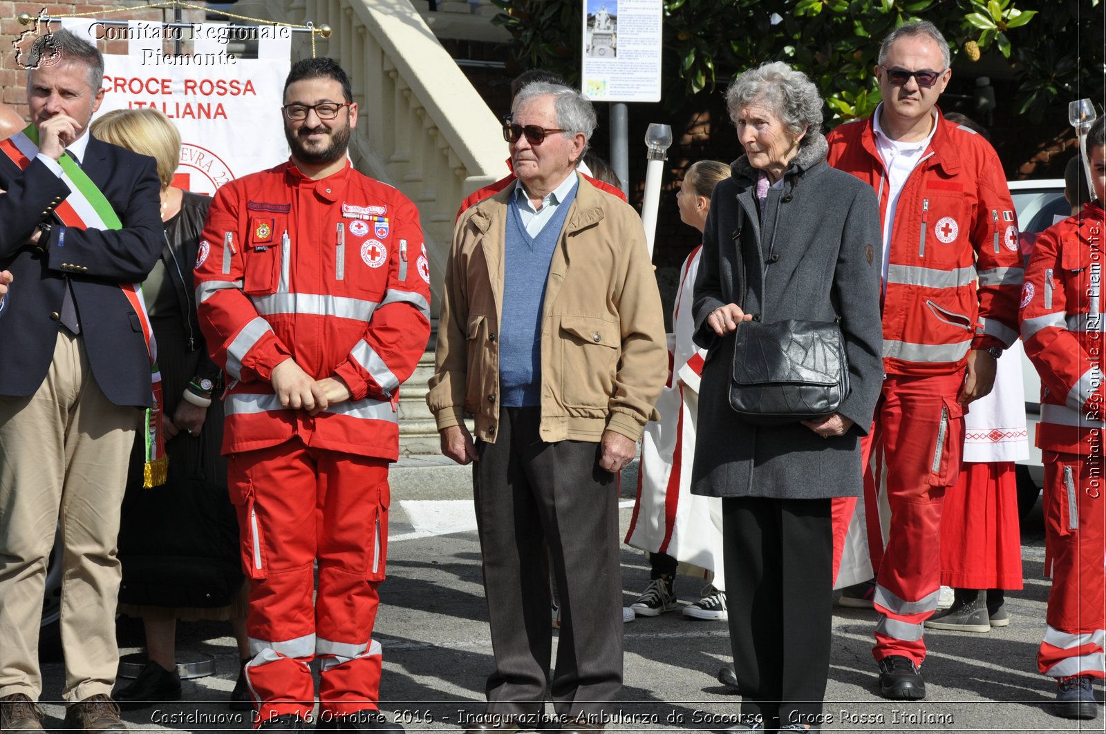 Castelnuovo D.B. 16 Ottobre 2016 - Inaugurazione Ambulanza da Soccorso - Croce Rossa Italiana- Comitato Regionale del Piemonte