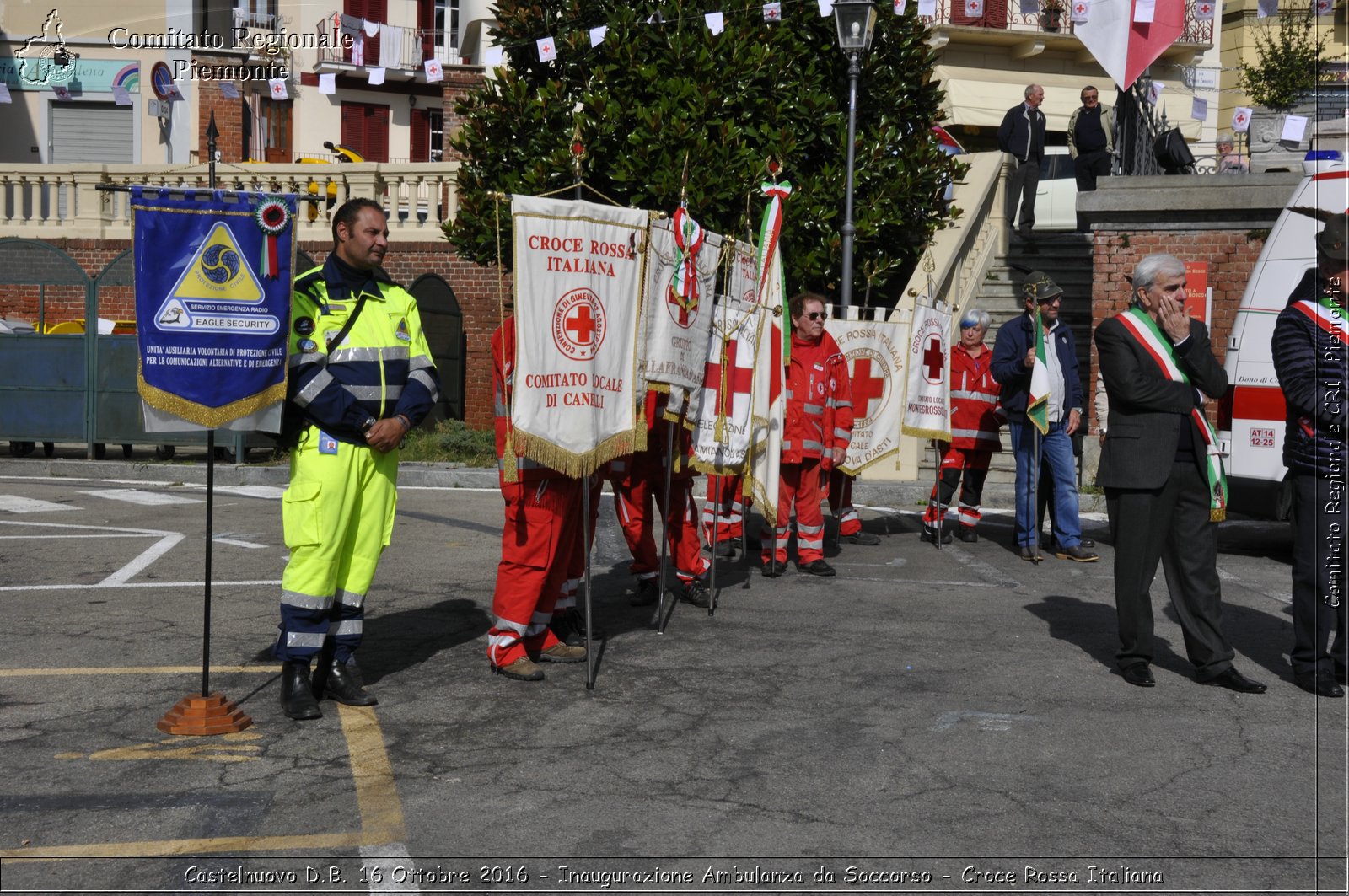 Castelnuovo D.B. 16 Ottobre 2016 - Inaugurazione Ambulanza da Soccorso - Croce Rossa Italiana- Comitato Regionale del Piemonte