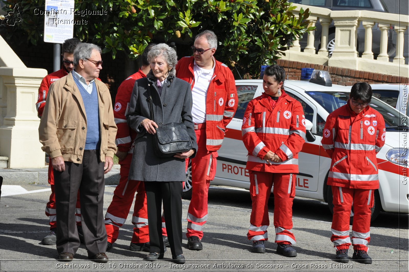 Castelnuovo D.B. 16 Ottobre 2016 - Inaugurazione Ambulanza da Soccorso - Croce Rossa Italiana- Comitato Regionale del Piemonte