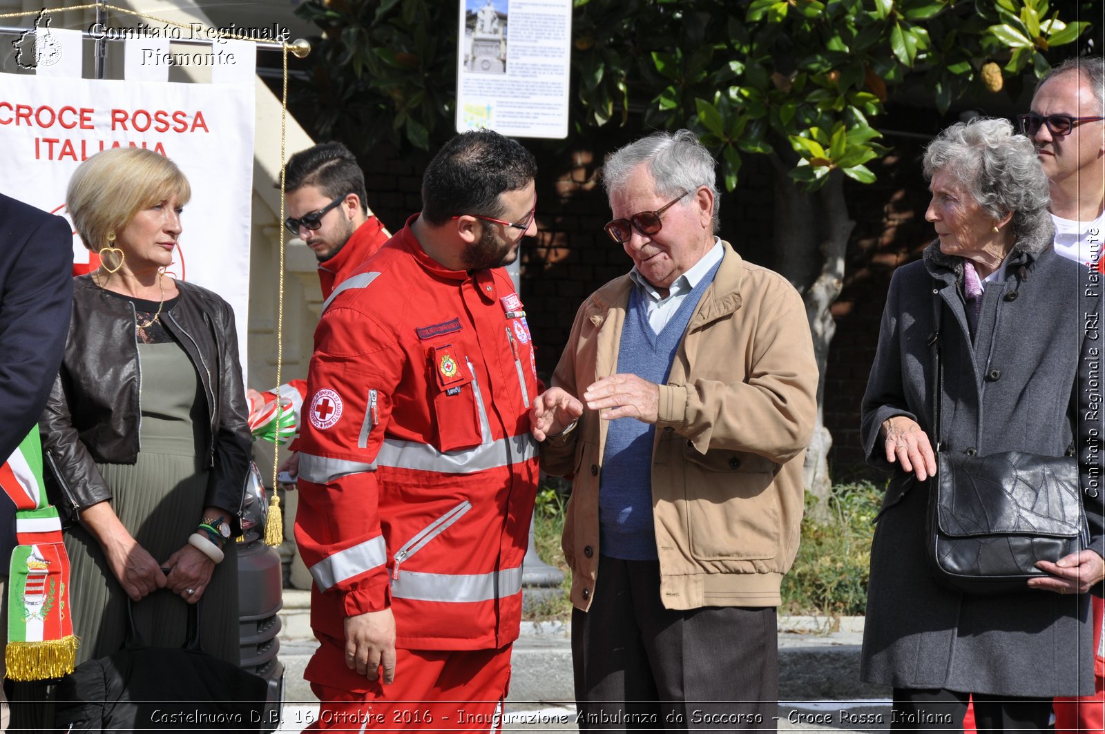 Castelnuovo D.B. 16 Ottobre 2016 - Inaugurazione Ambulanza da Soccorso - Croce Rossa Italiana- Comitato Regionale del Piemonte