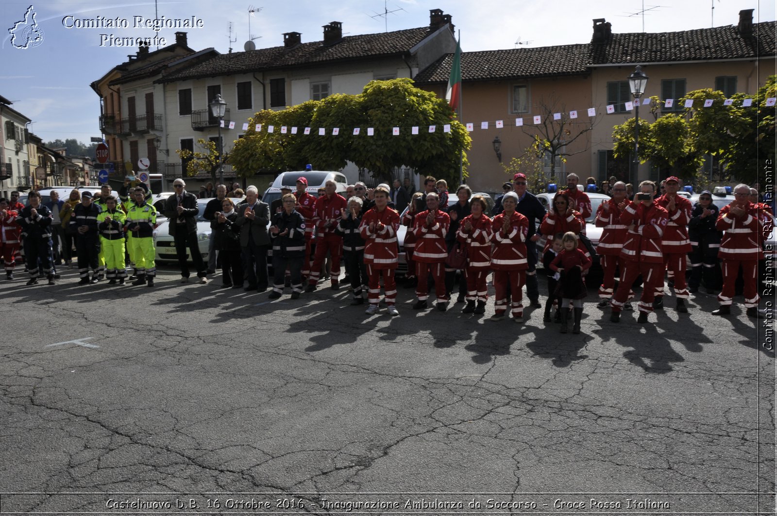 Castelnuovo D.B. 16 Ottobre 2016 - Inaugurazione Ambulanza da Soccorso - Croce Rossa Italiana- Comitato Regionale del Piemonte