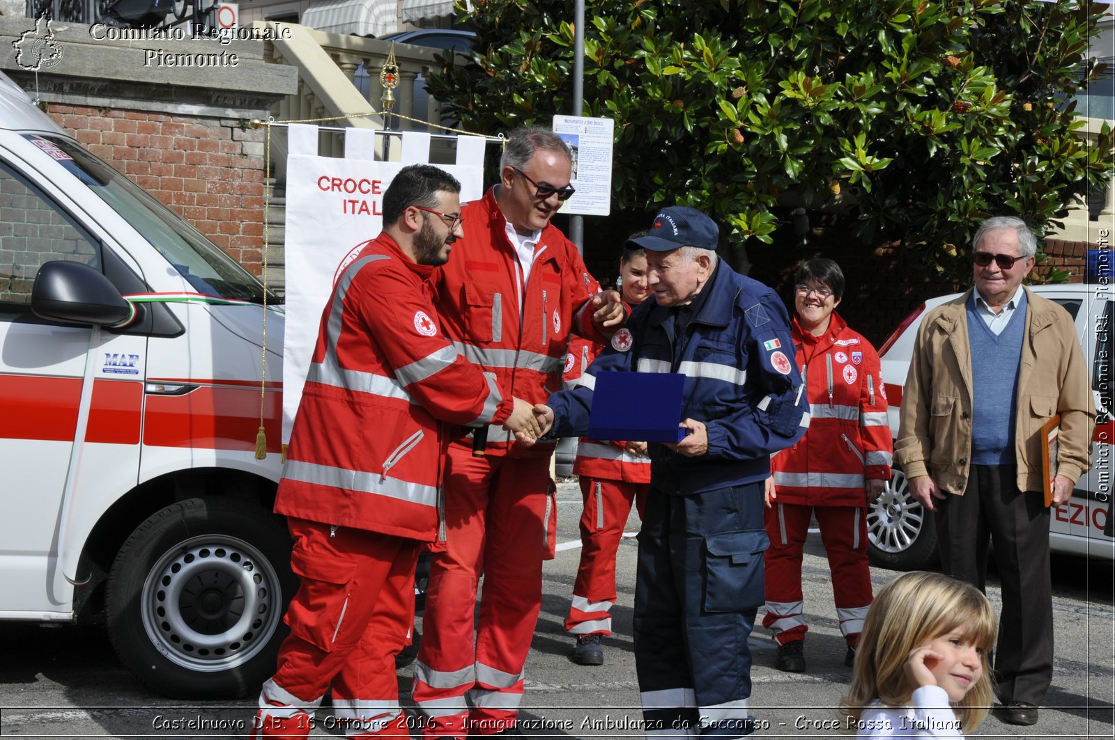 Castelnuovo D.B. 16 Ottobre 2016 - Inaugurazione Ambulanza da Soccorso - Croce Rossa Italiana- Comitato Regionale del Piemonte