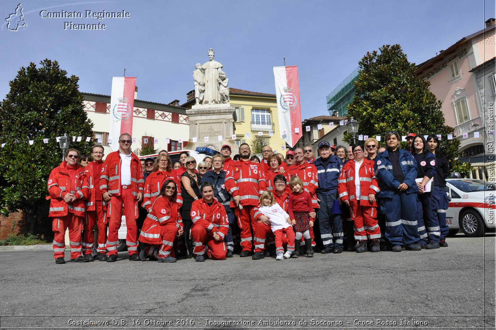 Castelnuovo D.B. 16 Ottobre 2016 - Inaugurazione Ambulanza da Soccorso - Croce Rossa Italiana- Comitato Regionale del Piemonte