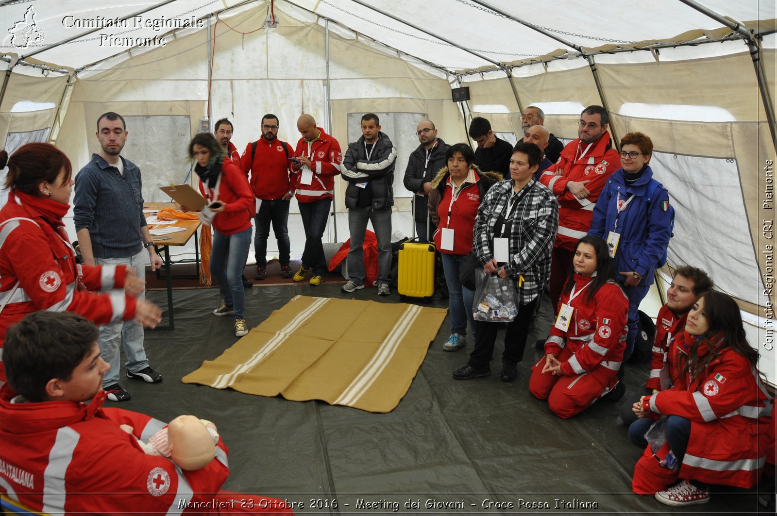 Moncalieri 23 Ottobre 2016 - Meeting dei Giovani - Croce Rossa Italiana- Comitato Regionale del Piemonte