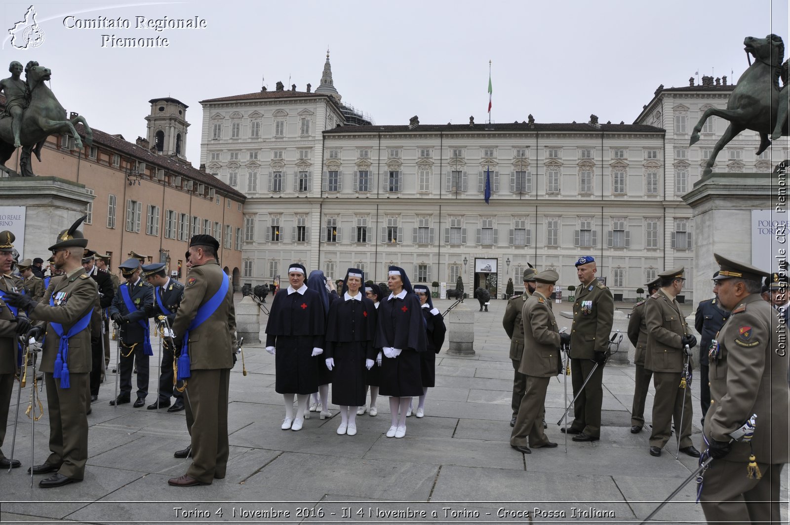 Torino 4  Novembre 2016 - Il 4 Novembre a Torino - Croce Rossa Italiana- Comitato Regionale del Piemonte