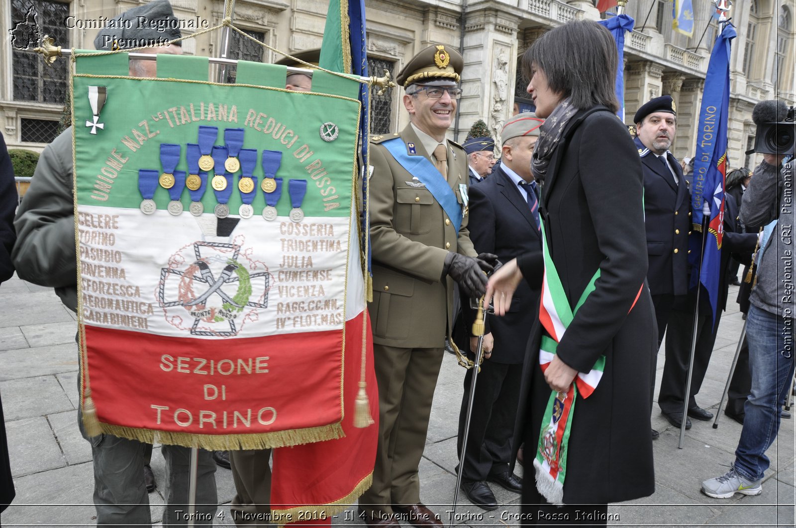 Torino 4  Novembre 2016 - Il 4 Novembre a Torino - Croce Rossa Italiana- Comitato Regionale del Piemonte