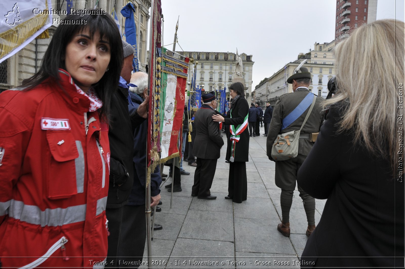 Torino 4  Novembre 2016 - Il 4 Novembre a Torino - Croce Rossa Italiana- Comitato Regionale del Piemonte