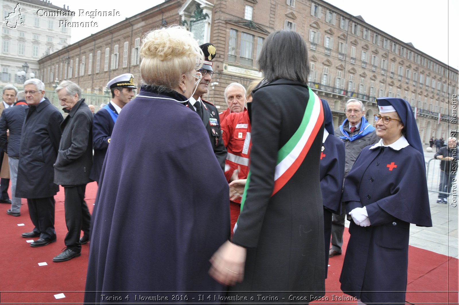 Torino 4  Novembre 2016 - Il 4 Novembre a Torino - Croce Rossa Italiana- Comitato Regionale del Piemonte