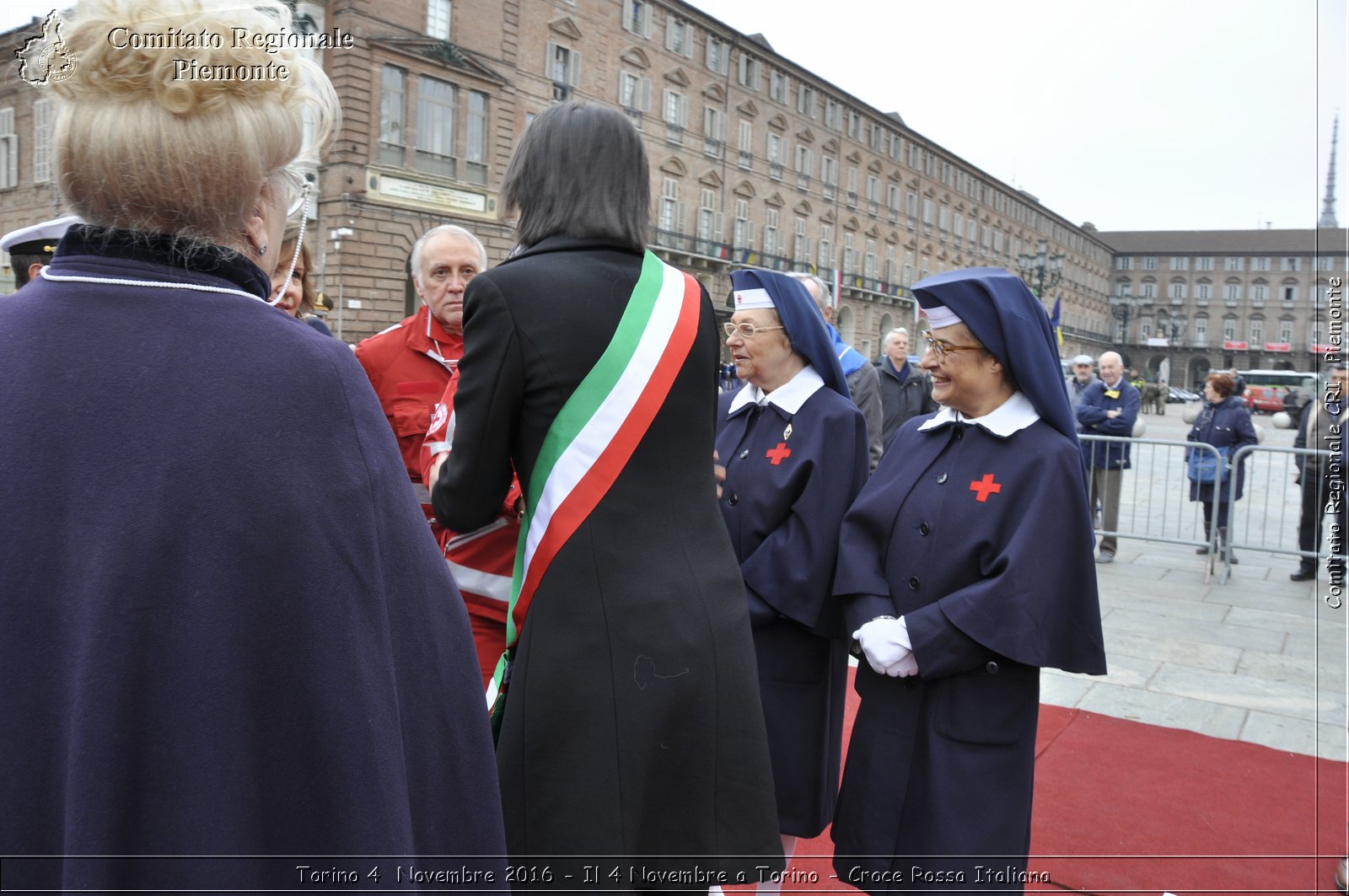 Torino 4  Novembre 2016 - Il 4 Novembre a Torino - Croce Rossa Italiana- Comitato Regionale del Piemonte