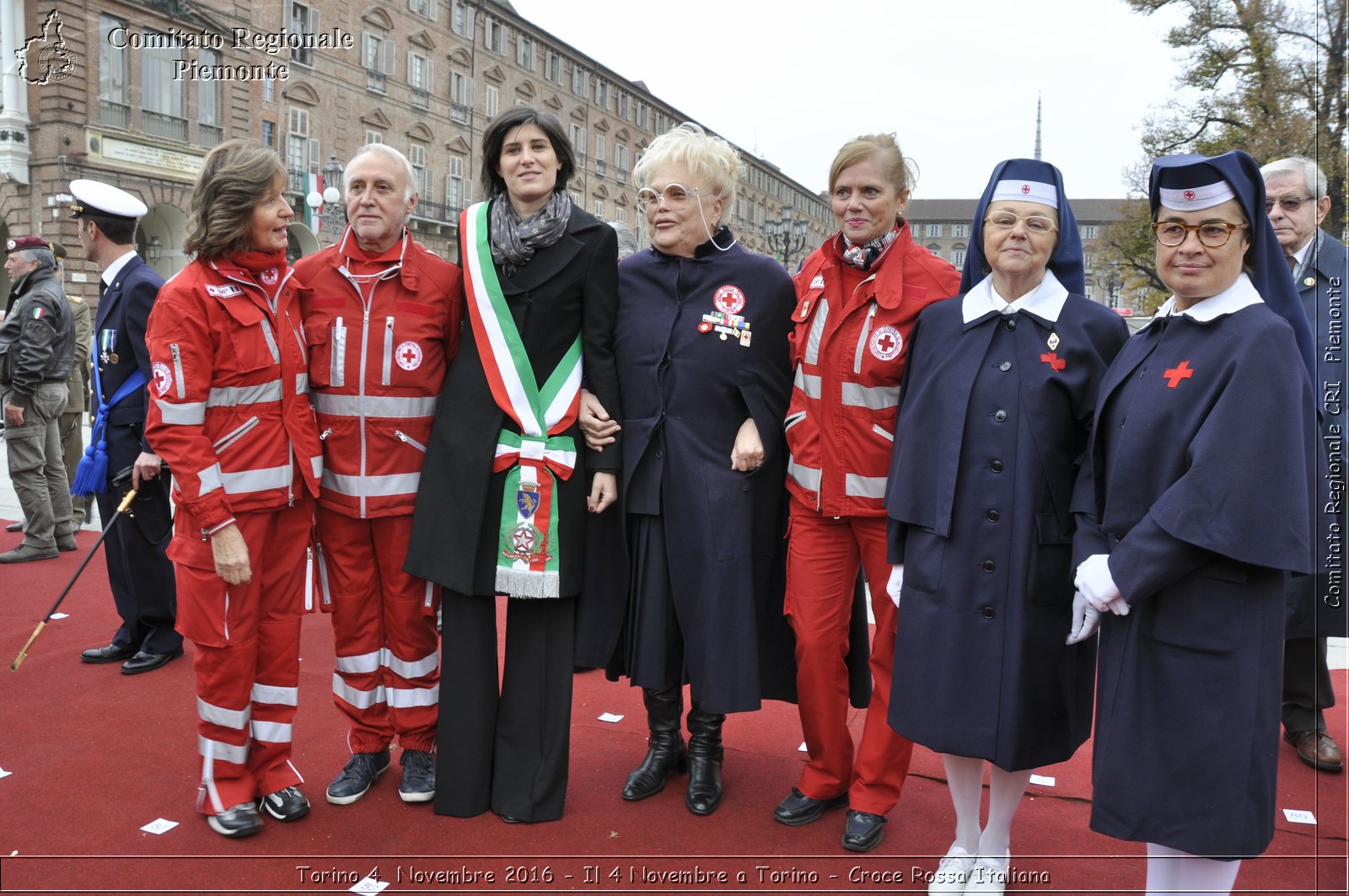 Torino 4  Novembre 2016 - Il 4 Novembre a Torino - Croce Rossa Italiana- Comitato Regionale del Piemonte