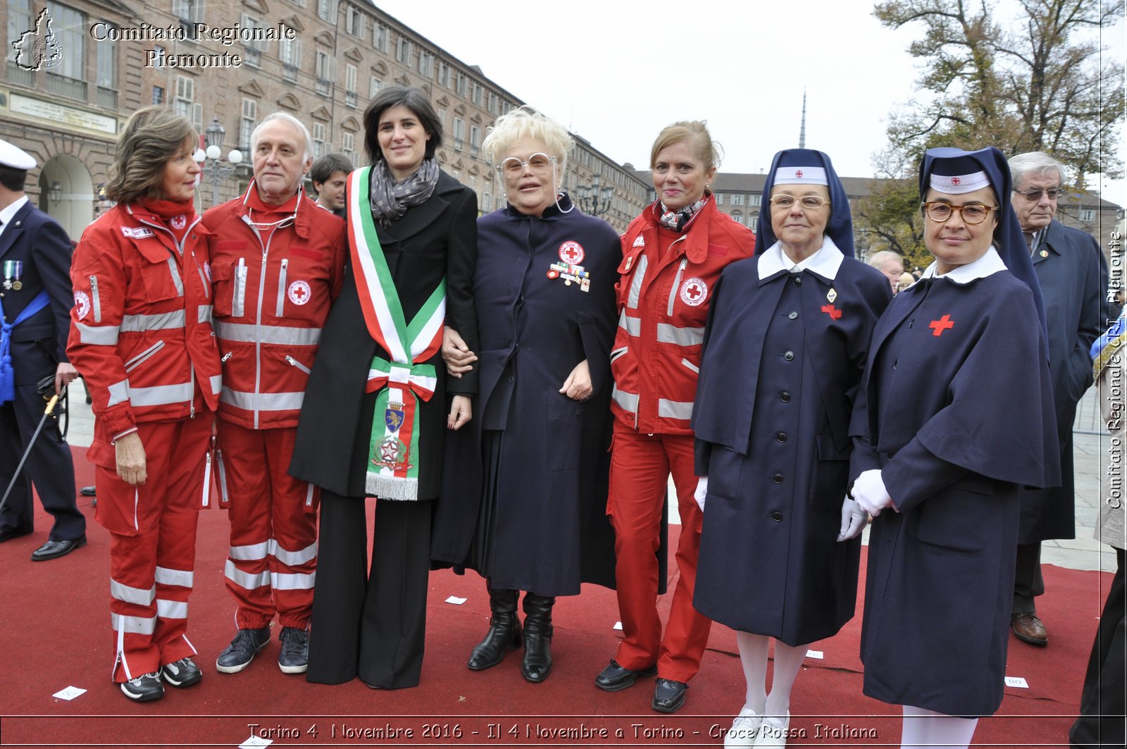 Torino 4  Novembre 2016 - Il 4 Novembre a Torino - Croce Rossa Italiana- Comitato Regionale del Piemonte