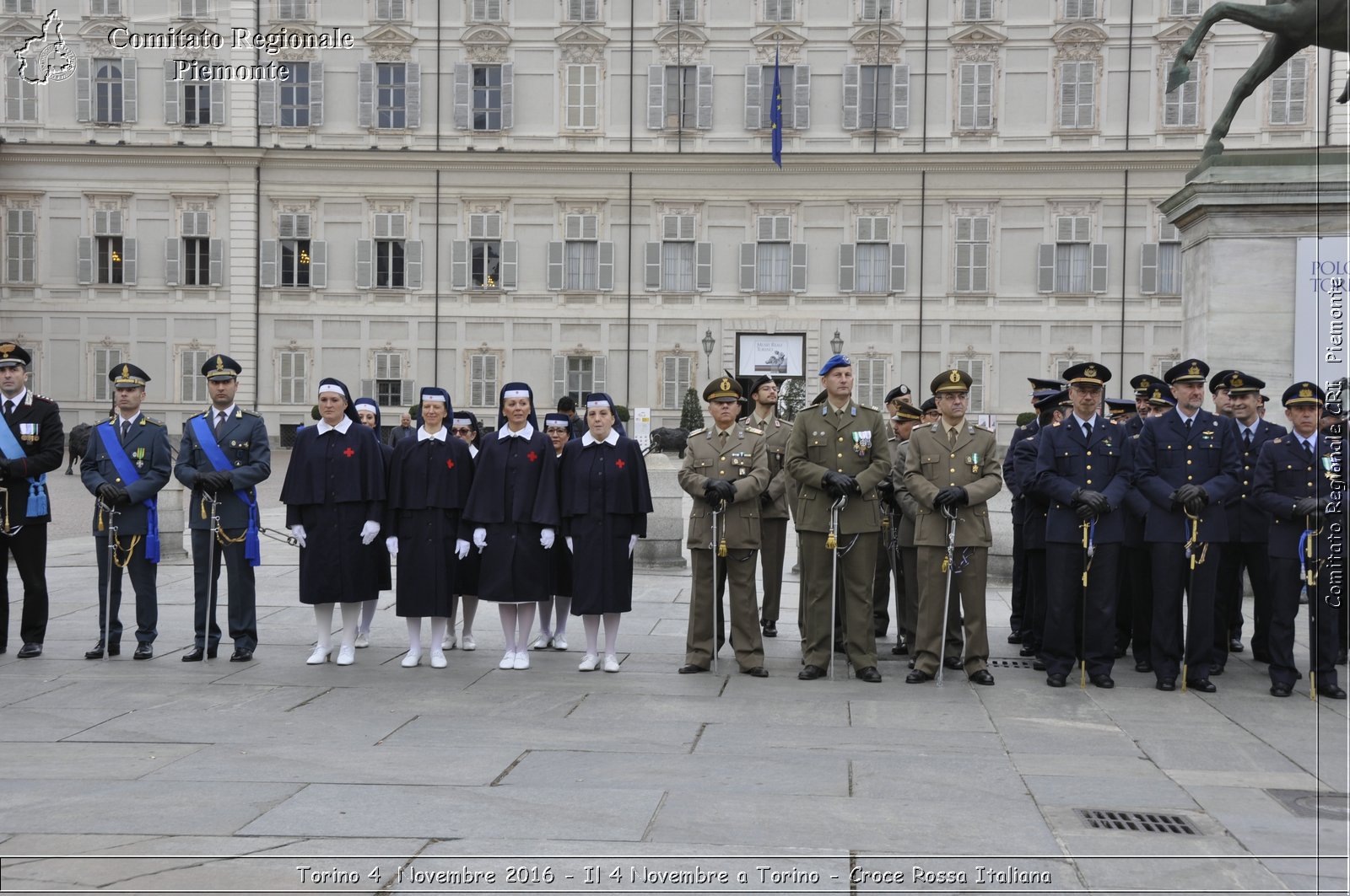 Torino 4  Novembre 2016 - Il 4 Novembre a Torino - Croce Rossa Italiana- Comitato Regionale del Piemonte