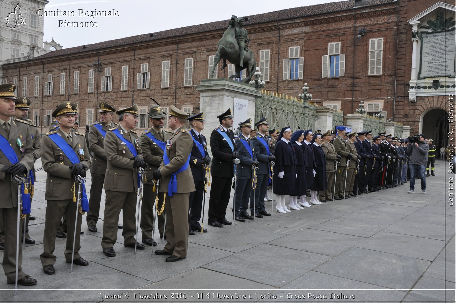 Torino 4  Novembre 2016 - Il 4 Novembre a Torino - Croce Rossa Italiana- Comitato Regionale del Piemonte