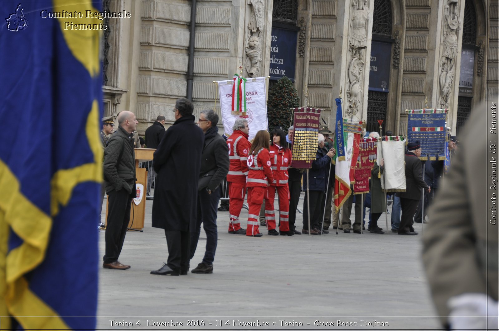 Torino 4  Novembre 2016 - Il 4 Novembre a Torino - Croce Rossa Italiana- Comitato Regionale del Piemonte