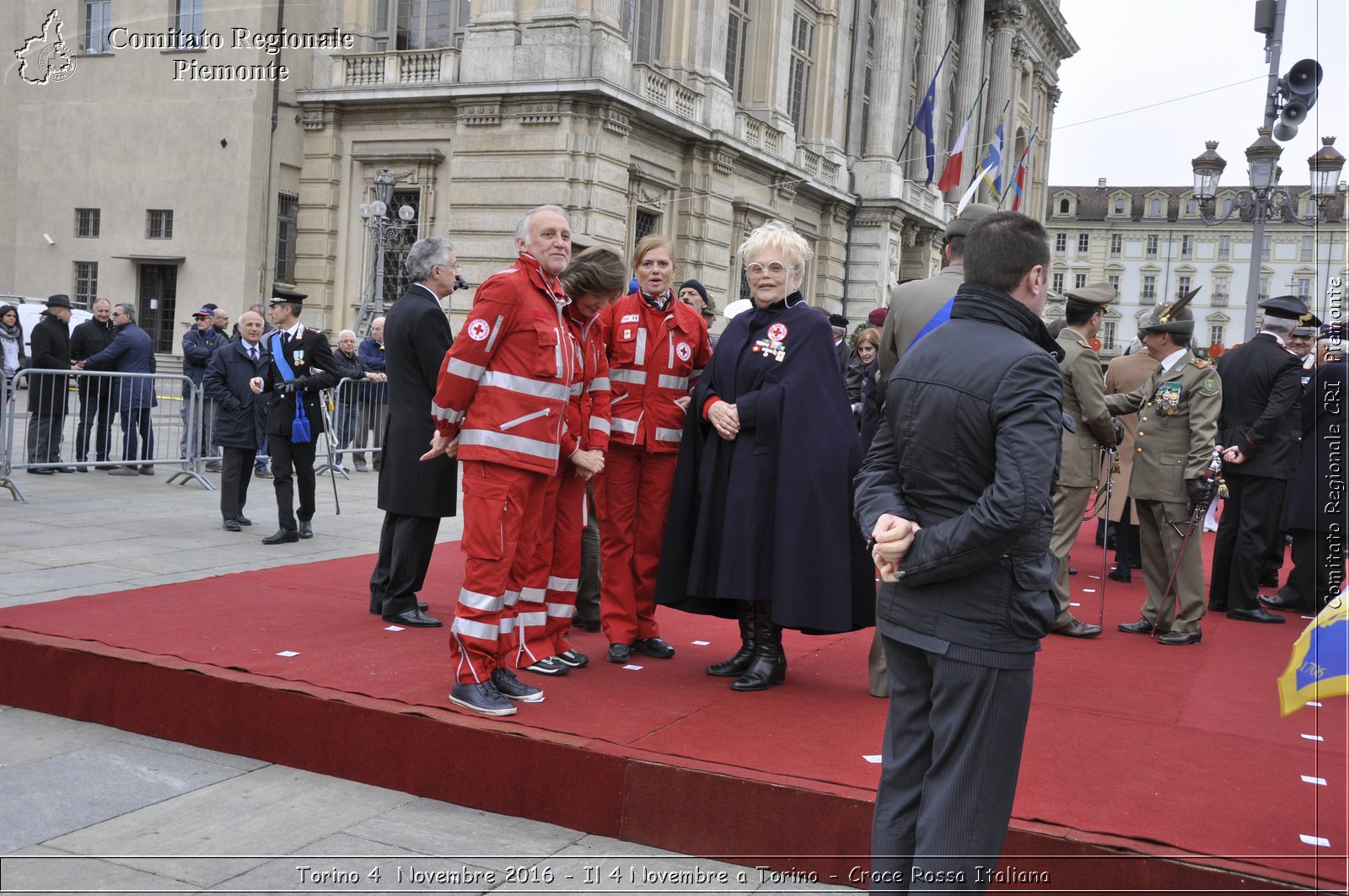 Torino 4  Novembre 2016 - Il 4 Novembre a Torino - Croce Rossa Italiana- Comitato Regionale del Piemonte