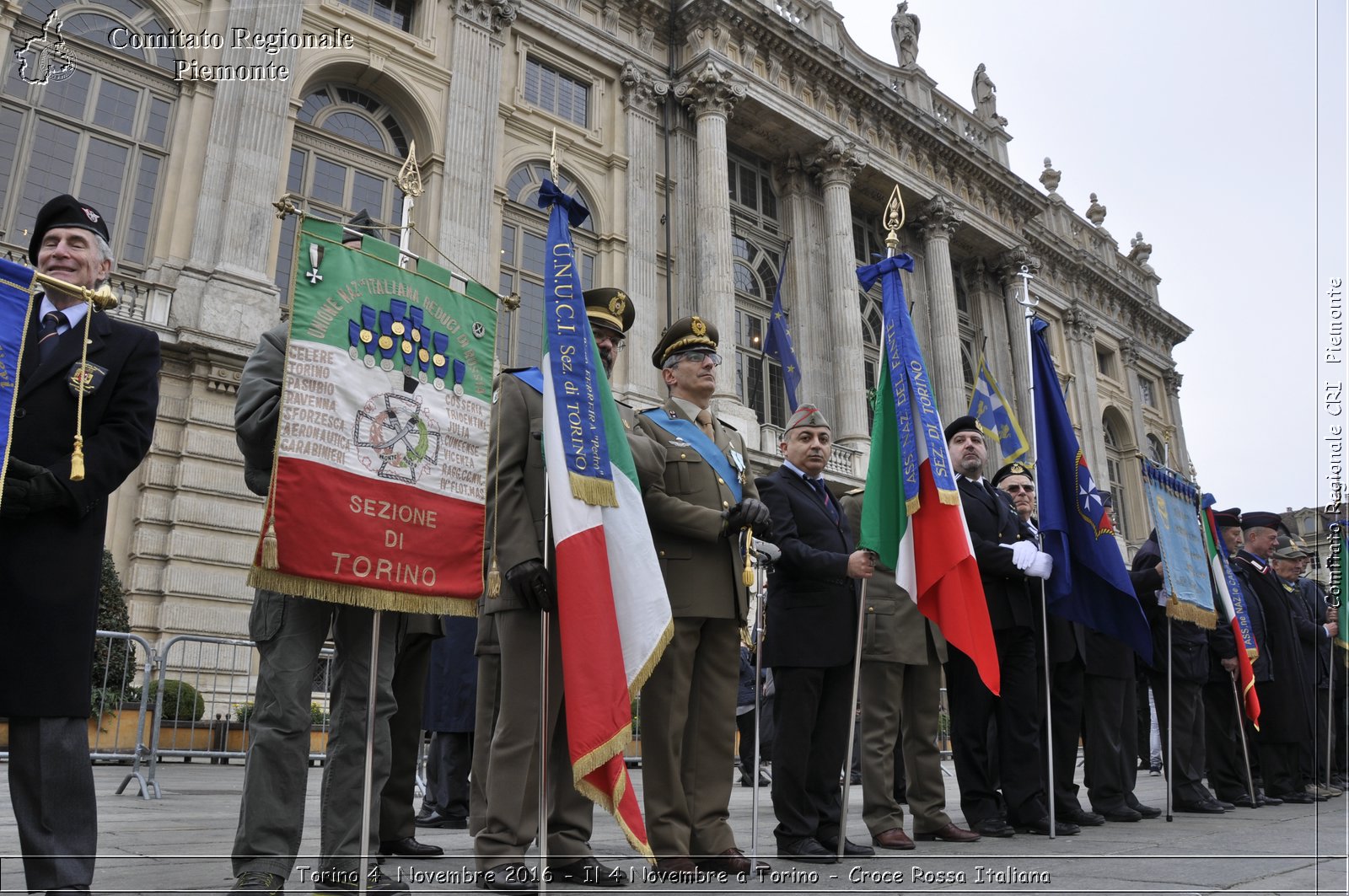 Torino 4  Novembre 2016 - Il 4 Novembre a Torino - Croce Rossa Italiana- Comitato Regionale del Piemonte