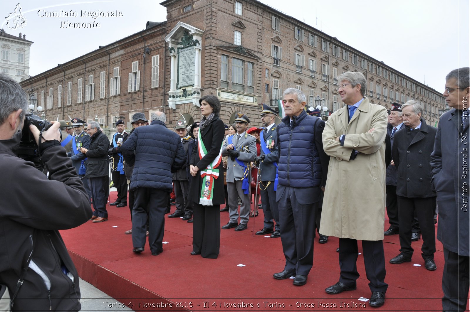 Torino 4  Novembre 2016 - Il 4 Novembre a Torino - Croce Rossa Italiana- Comitato Regionale del Piemonte