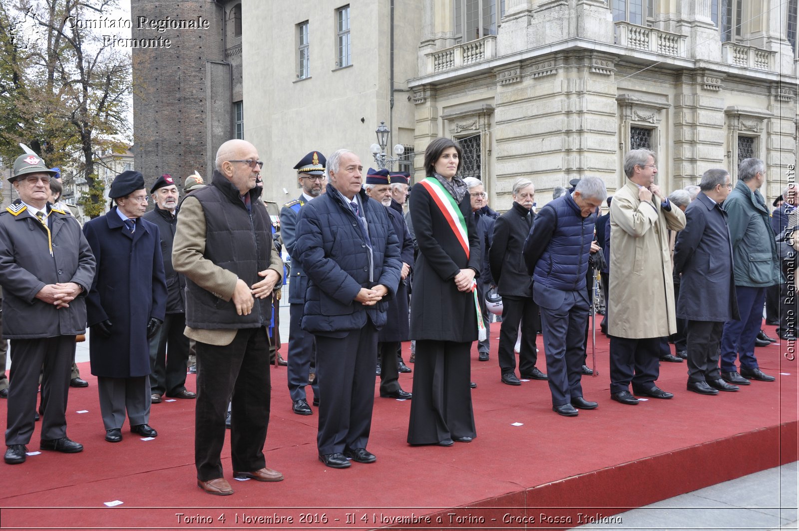 Torino 4  Novembre 2016 - Il 4 Novembre a Torino - Croce Rossa Italiana- Comitato Regionale del Piemonte