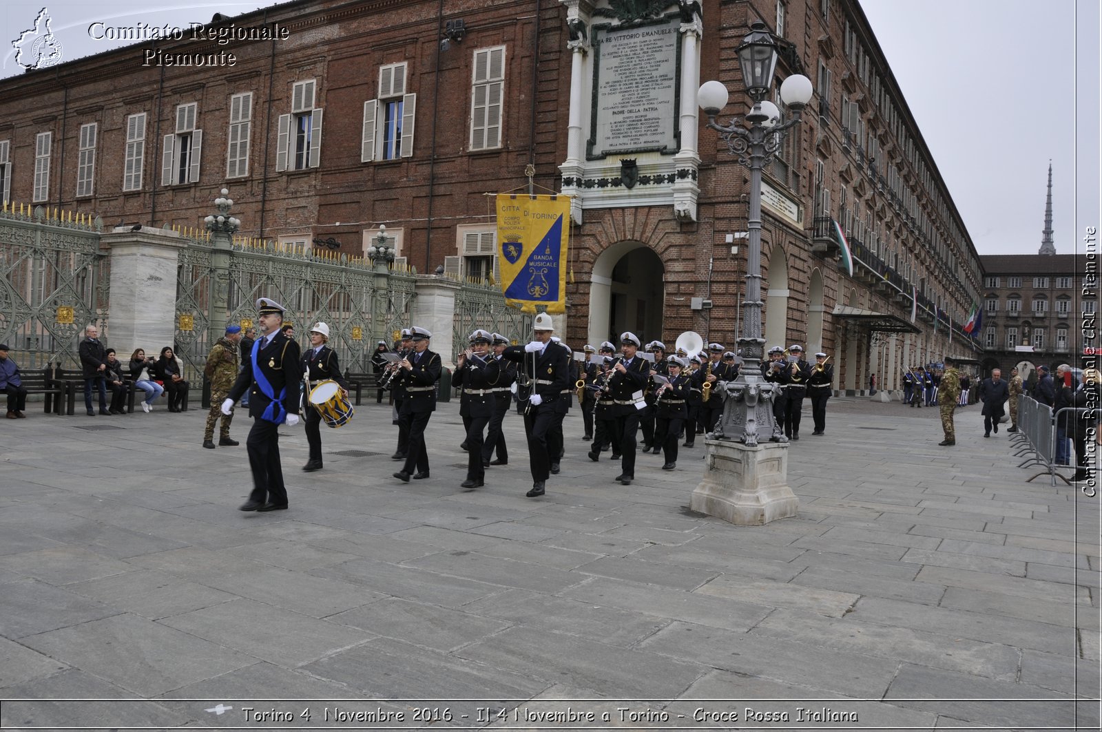 Torino 4  Novembre 2016 - Il 4 Novembre a Torino - Croce Rossa Italiana- Comitato Regionale del Piemonte