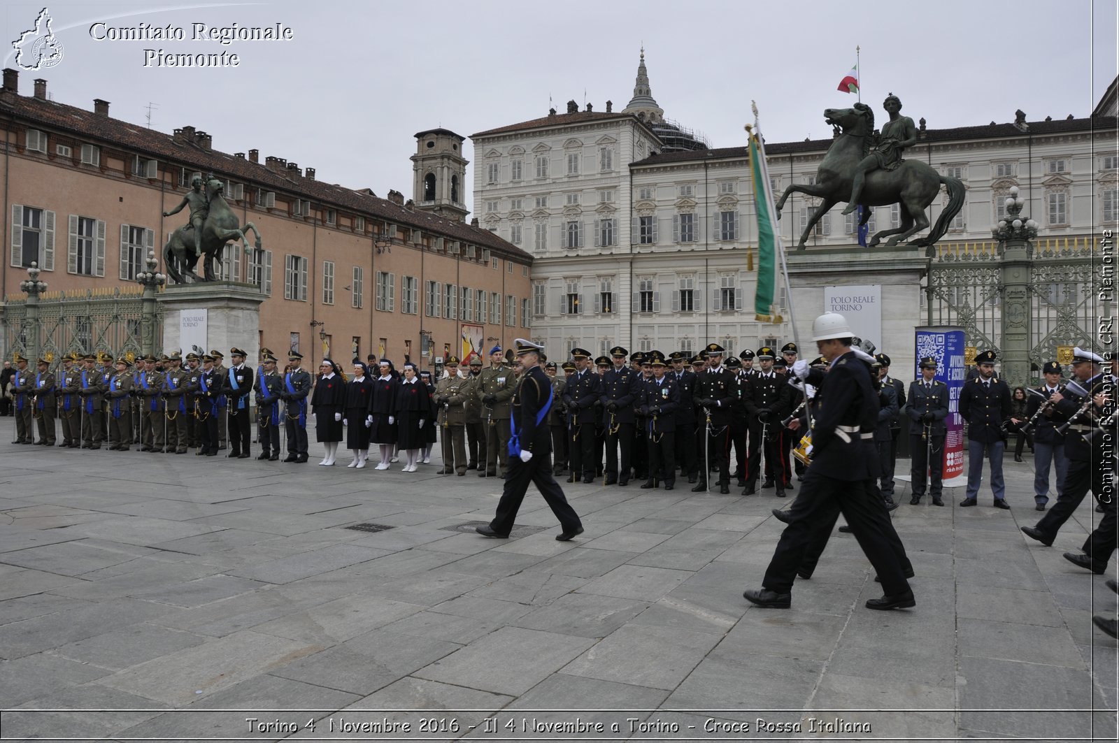 Torino 4  Novembre 2016 - Il 4 Novembre a Torino - Croce Rossa Italiana- Comitato Regionale del Piemonte