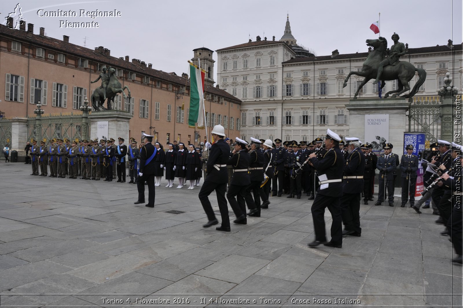 Torino 4  Novembre 2016 - Il 4 Novembre a Torino - Croce Rossa Italiana- Comitato Regionale del Piemonte