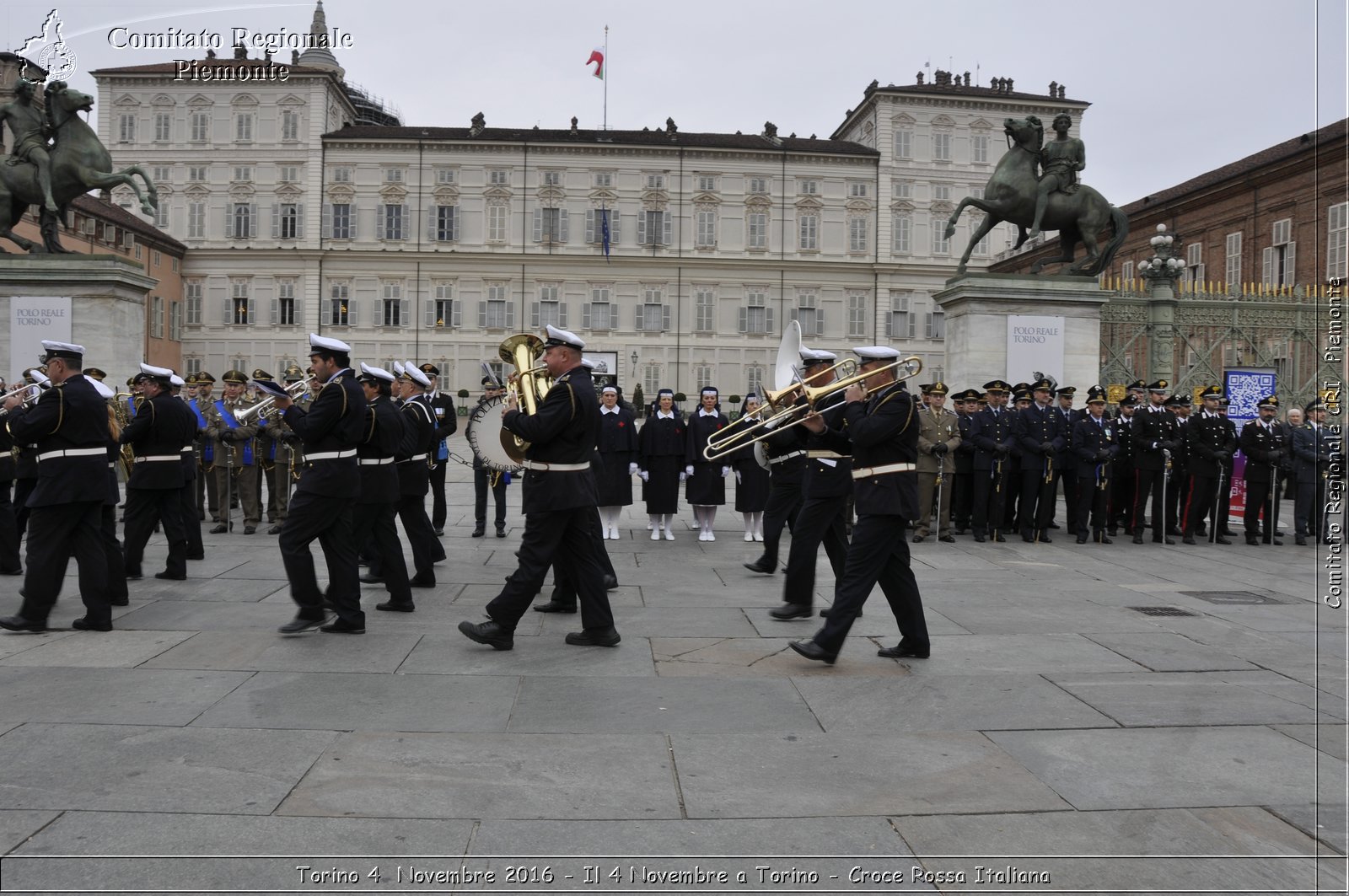 Torino 4  Novembre 2016 - Il 4 Novembre a Torino - Croce Rossa Italiana- Comitato Regionale del Piemonte