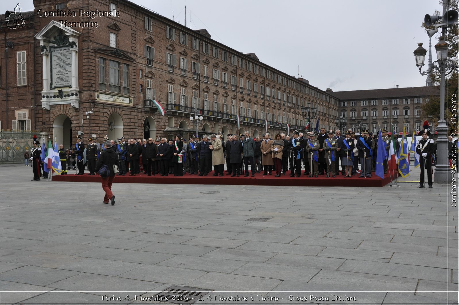 Torino 4  Novembre 2016 - Il 4 Novembre a Torino - Croce Rossa Italiana- Comitato Regionale del Piemonte