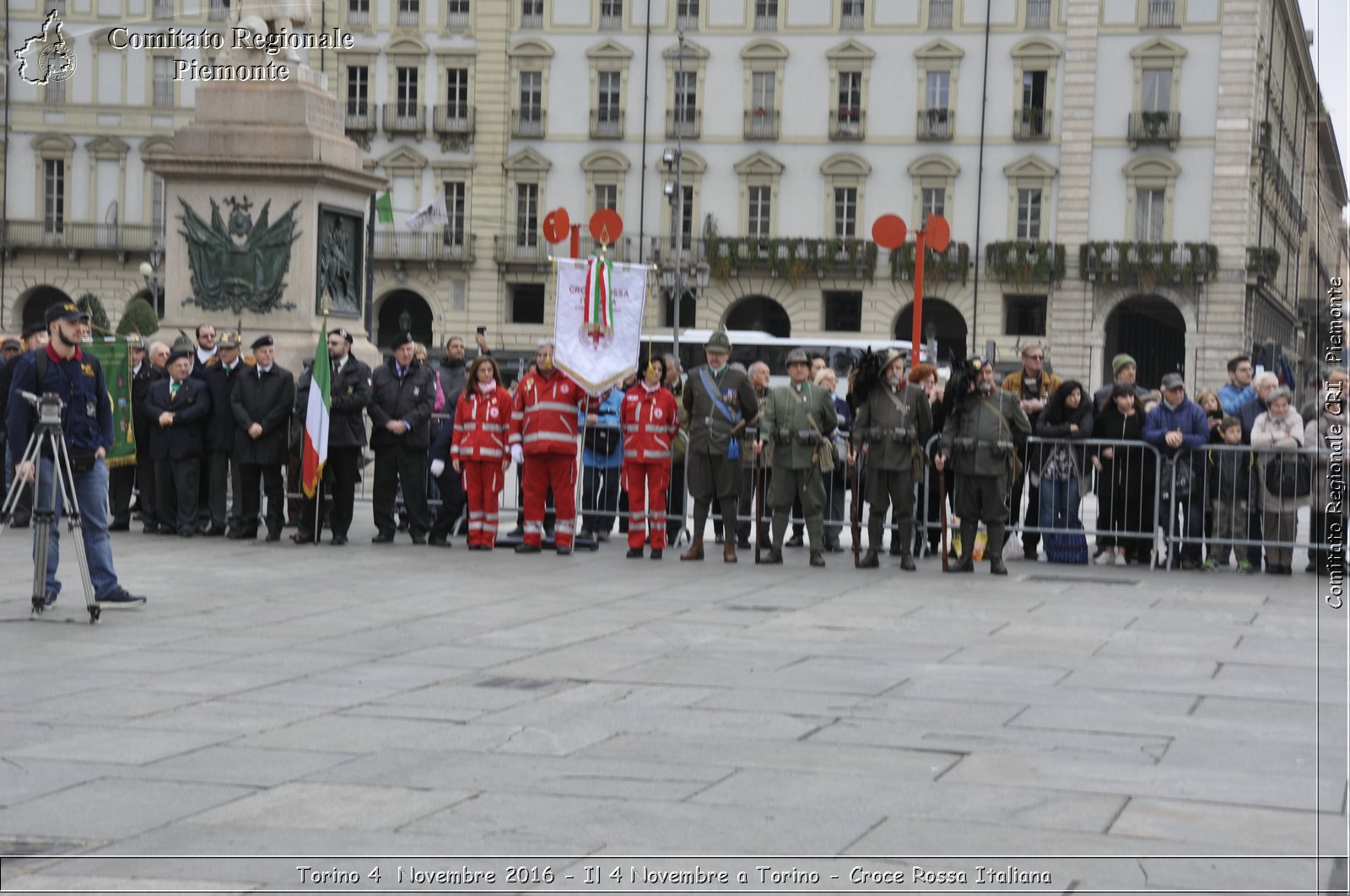 Torino 4  Novembre 2016 - Il 4 Novembre a Torino - Croce Rossa Italiana- Comitato Regionale del Piemonte