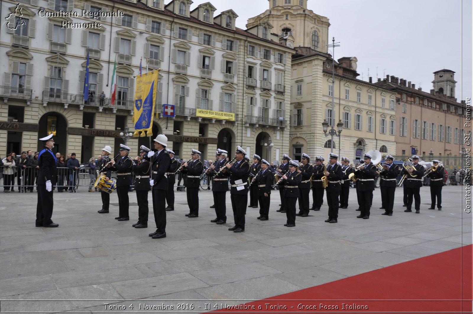 Torino 4  Novembre 2016 - Il 4 Novembre a Torino - Croce Rossa Italiana- Comitato Regionale del Piemonte