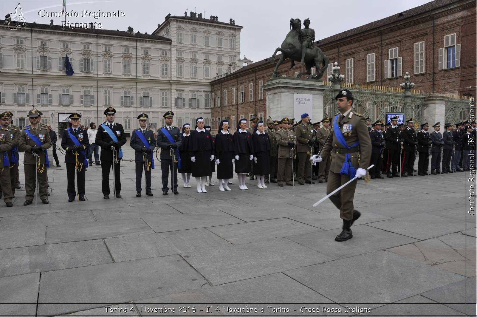 Torino 4  Novembre 2016 - Il 4 Novembre a Torino - Croce Rossa Italiana- Comitato Regionale del Piemonte