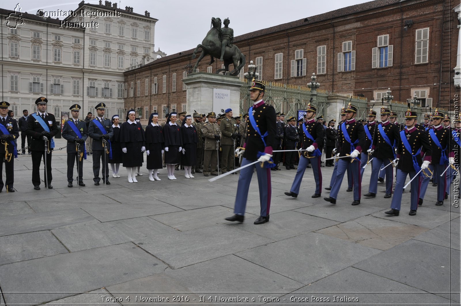 Torino 4  Novembre 2016 - Il 4 Novembre a Torino - Croce Rossa Italiana- Comitato Regionale del Piemonte