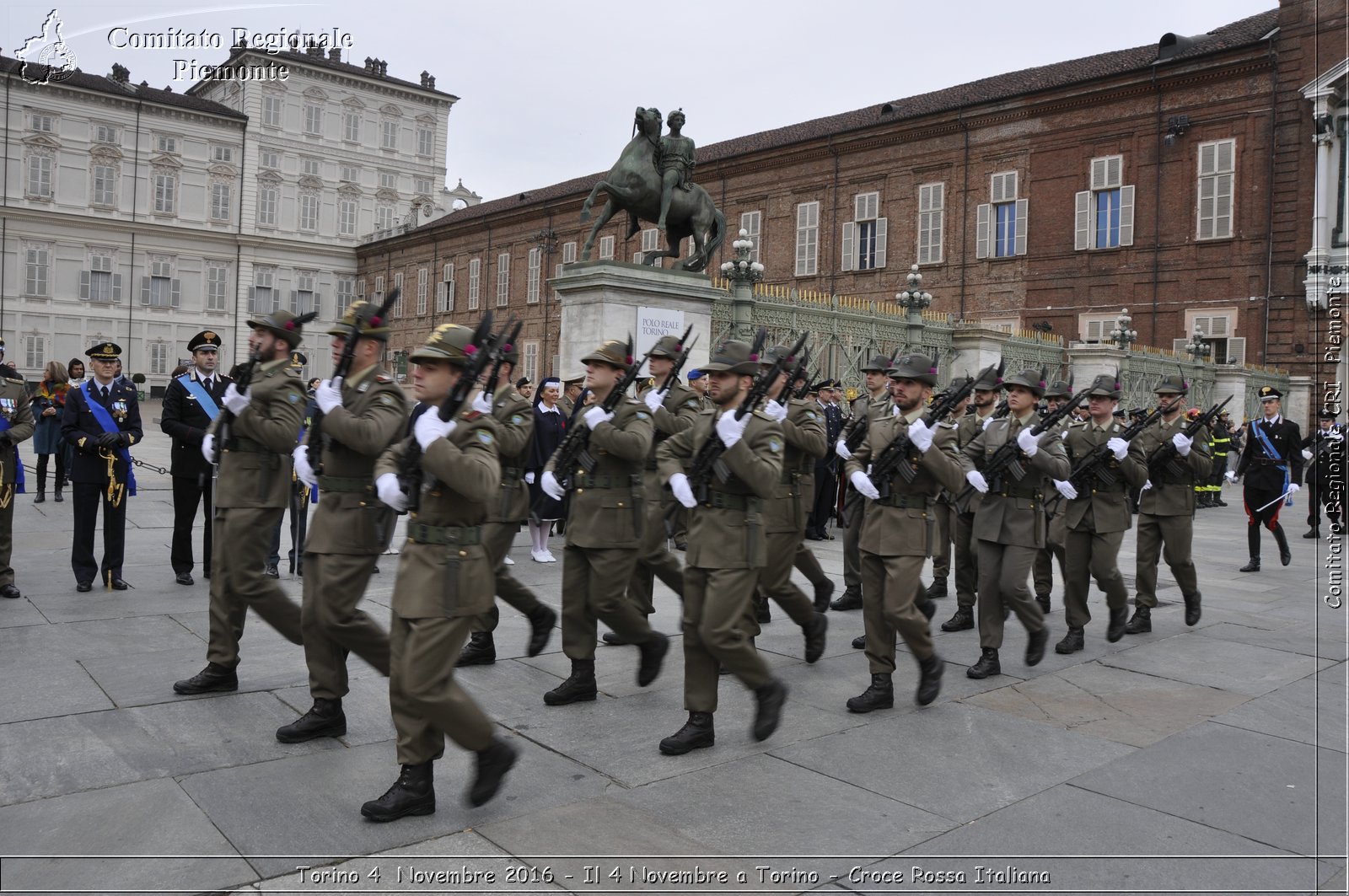 Torino 4  Novembre 2016 - Il 4 Novembre a Torino - Croce Rossa Italiana- Comitato Regionale del Piemonte