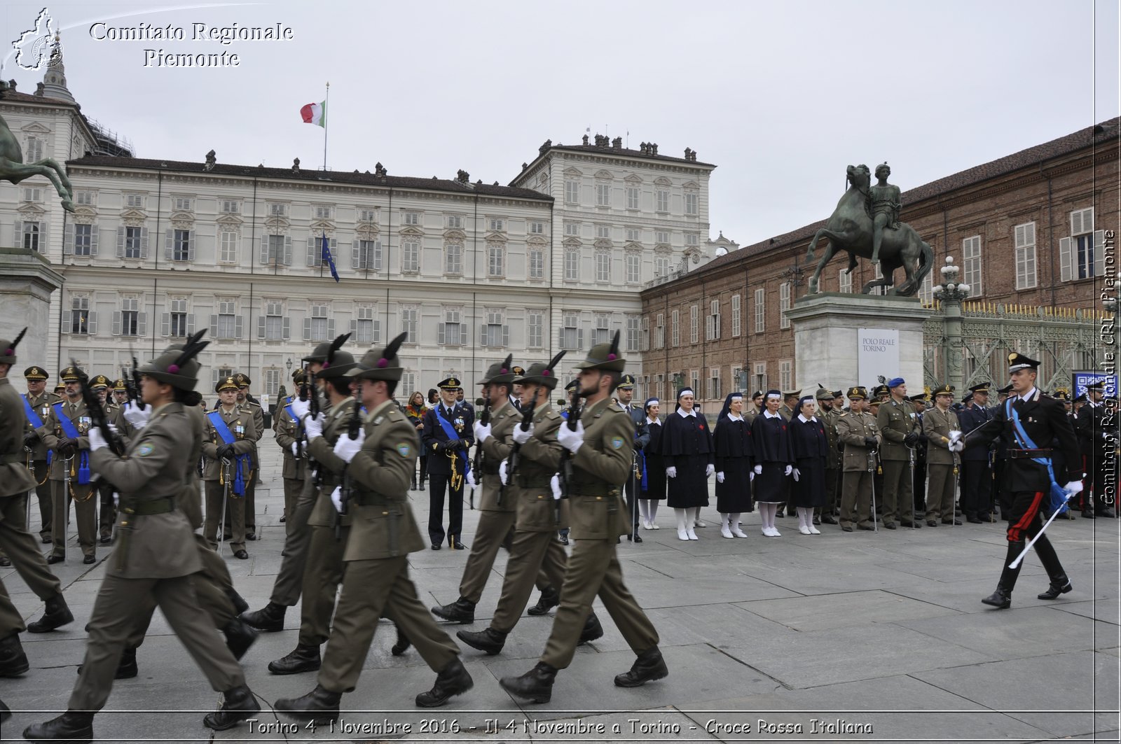 Torino 4  Novembre 2016 - Il 4 Novembre a Torino - Croce Rossa Italiana- Comitato Regionale del Piemonte