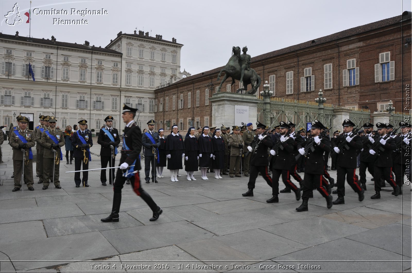 Torino 4  Novembre 2016 - Il 4 Novembre a Torino - Croce Rossa Italiana- Comitato Regionale del Piemonte