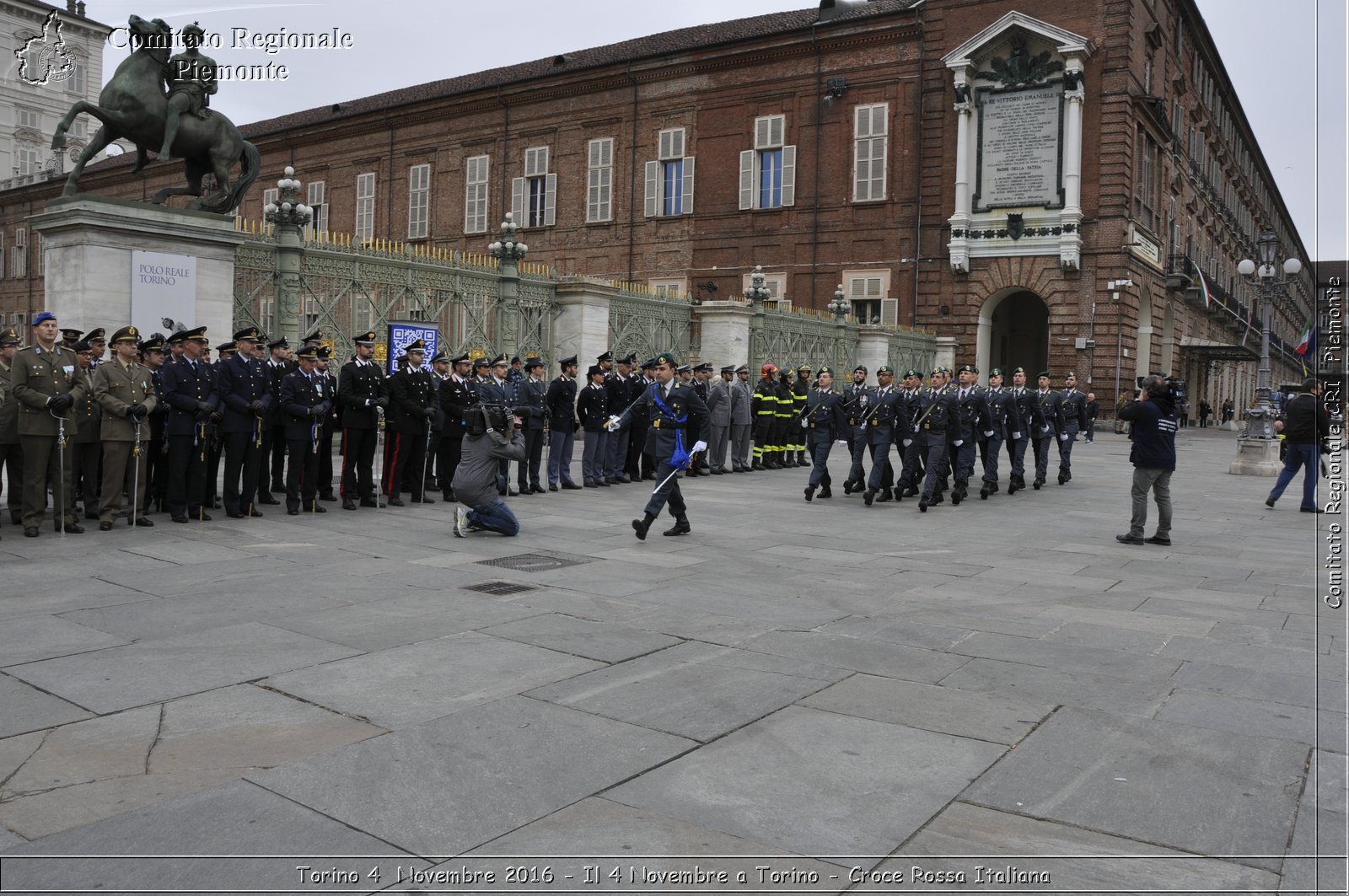 Torino 4  Novembre 2016 - Il 4 Novembre a Torino - Croce Rossa Italiana- Comitato Regionale del Piemonte