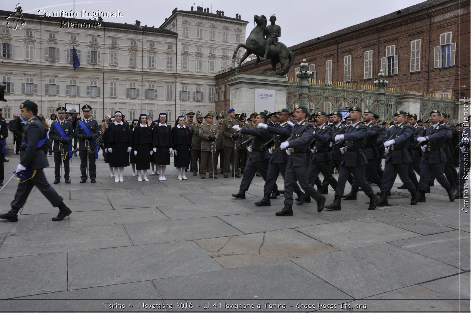 Torino 4  Novembre 2016 - Il 4 Novembre a Torino - Croce Rossa Italiana- Comitato Regionale del Piemonte