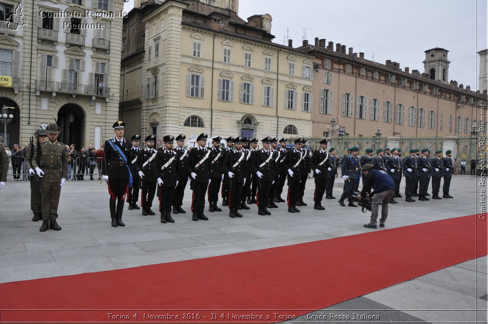 Torino 4  Novembre 2016 - Il 4 Novembre a Torino - Croce Rossa Italiana- Comitato Regionale del Piemonte