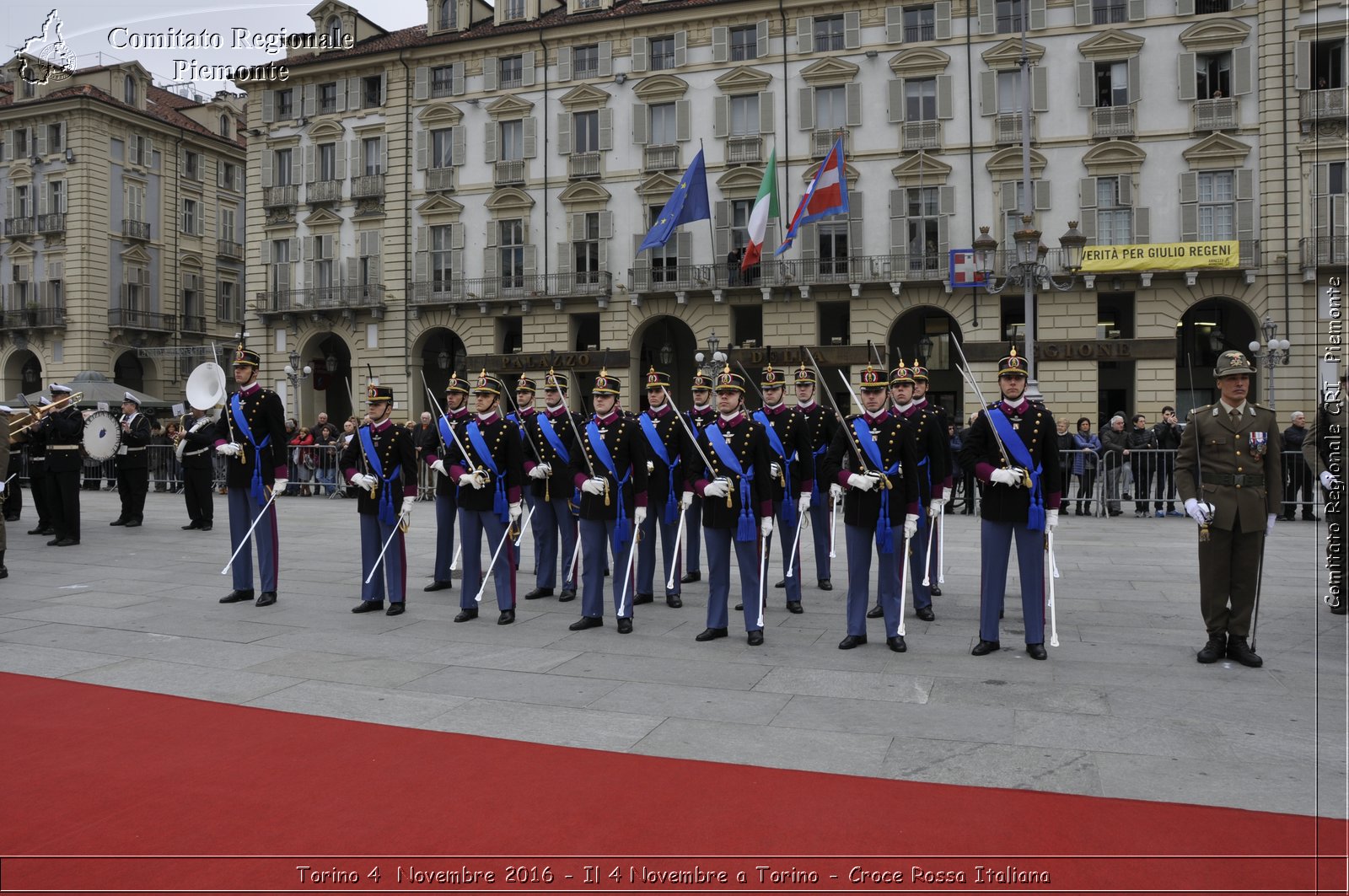 Torino 4  Novembre 2016 - Il 4 Novembre a Torino - Croce Rossa Italiana- Comitato Regionale del Piemonte